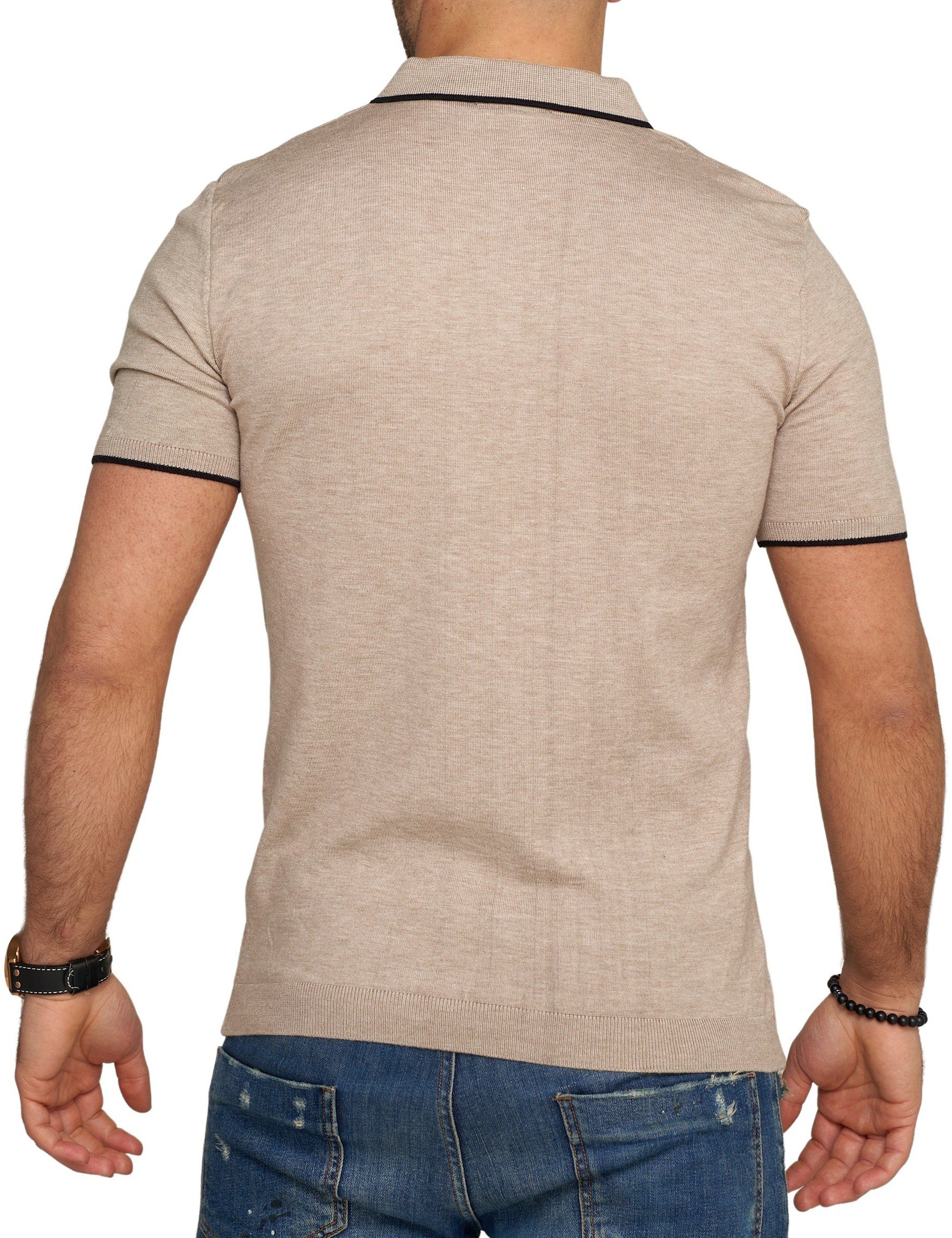 CARISMA Poloshirt CRRONDA Strick Kurzarm Polo günstig online kaufen