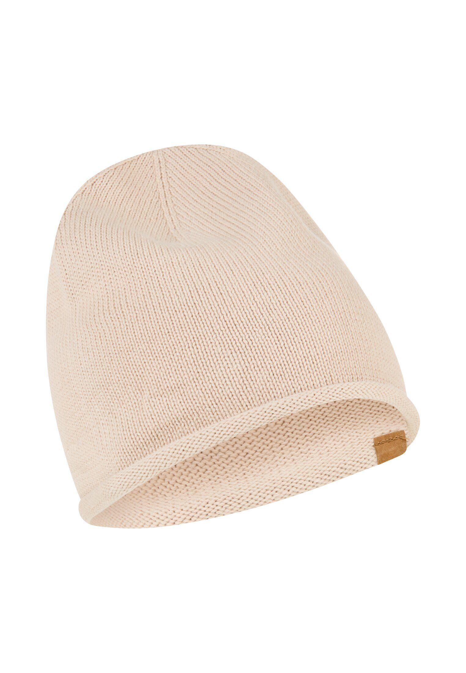 camel active Beanie aus reiner Baumwolle günstig online kaufen