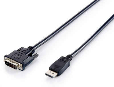 Equip Equip Displayport->DVI(24+1) St/St 2.0m 1920x1200/60Hz sw Polybeute Video-Kabel