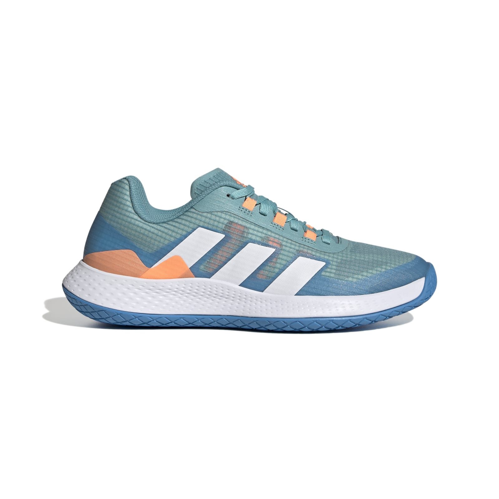 adidas Performance Hallen-Indoorschuhe ForceBounce 2.0 blau Damen Squashschuh