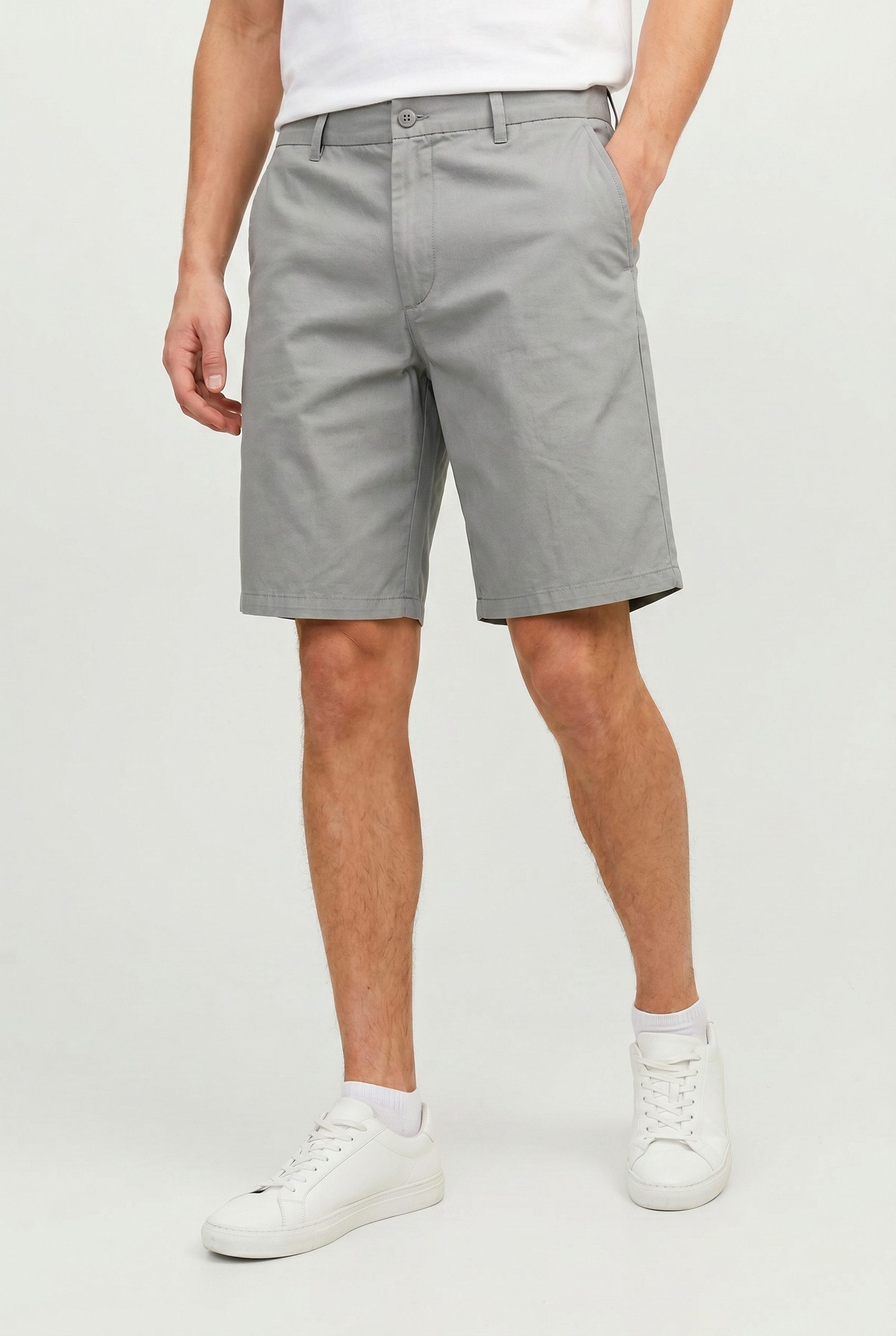 Jack & Jones Chinoshorts JPSTKARL DREW CHINO SHORTS MID Baumwolle, locker geschnitten