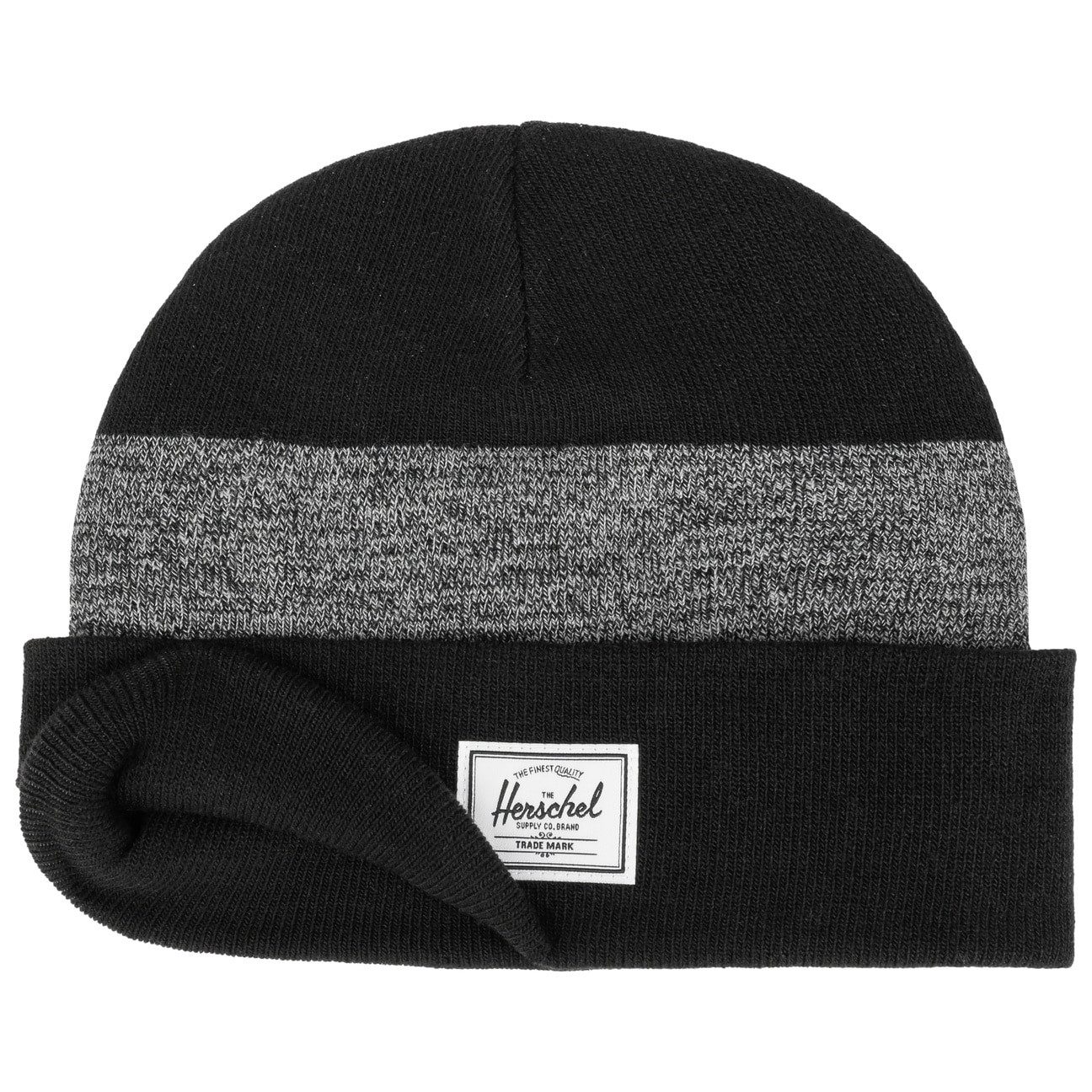 Herschel Beanie (1-St) Strickmütze mit Umschlag