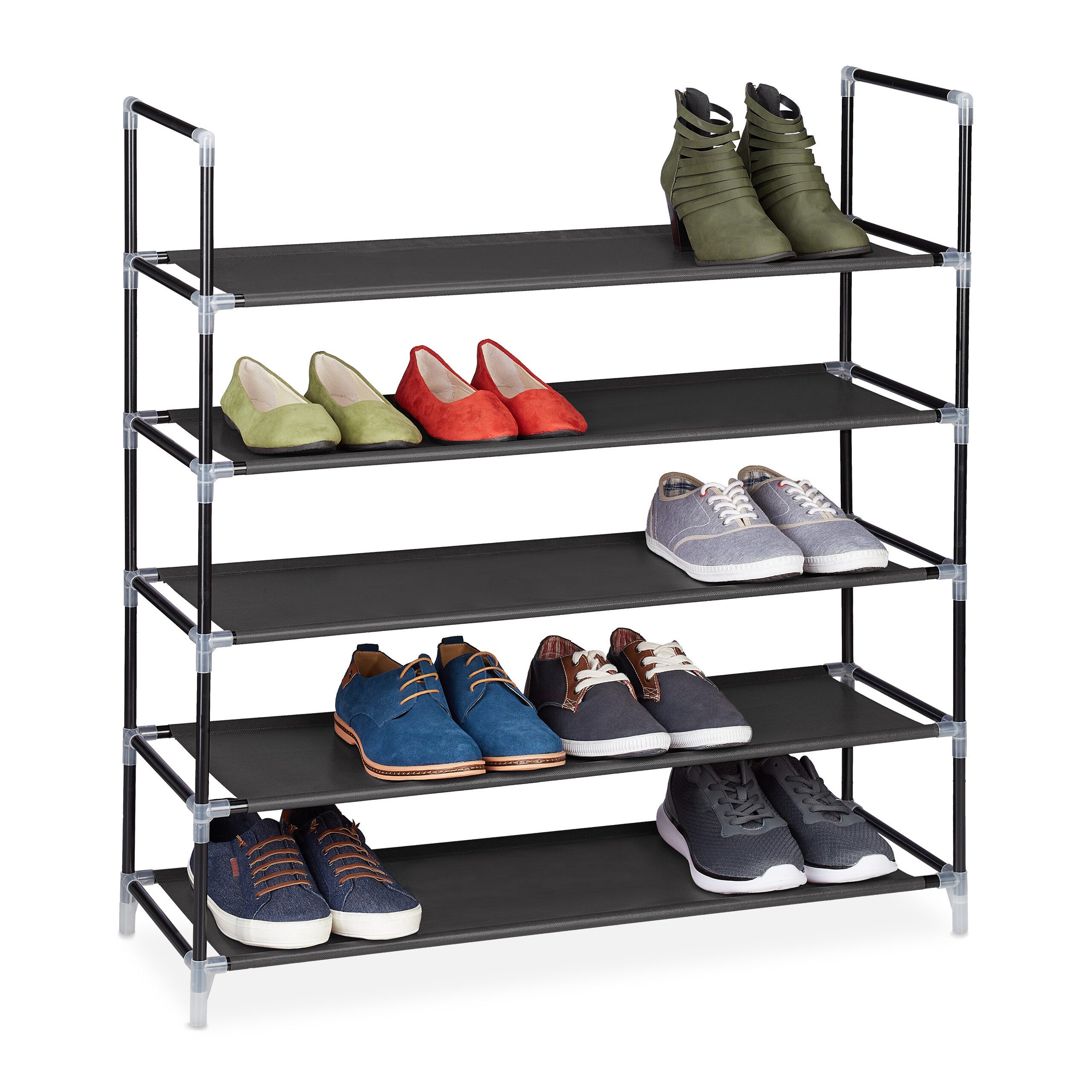 relaxdays Schuhregal für 20 Paar Schuhe, günstig online kaufen