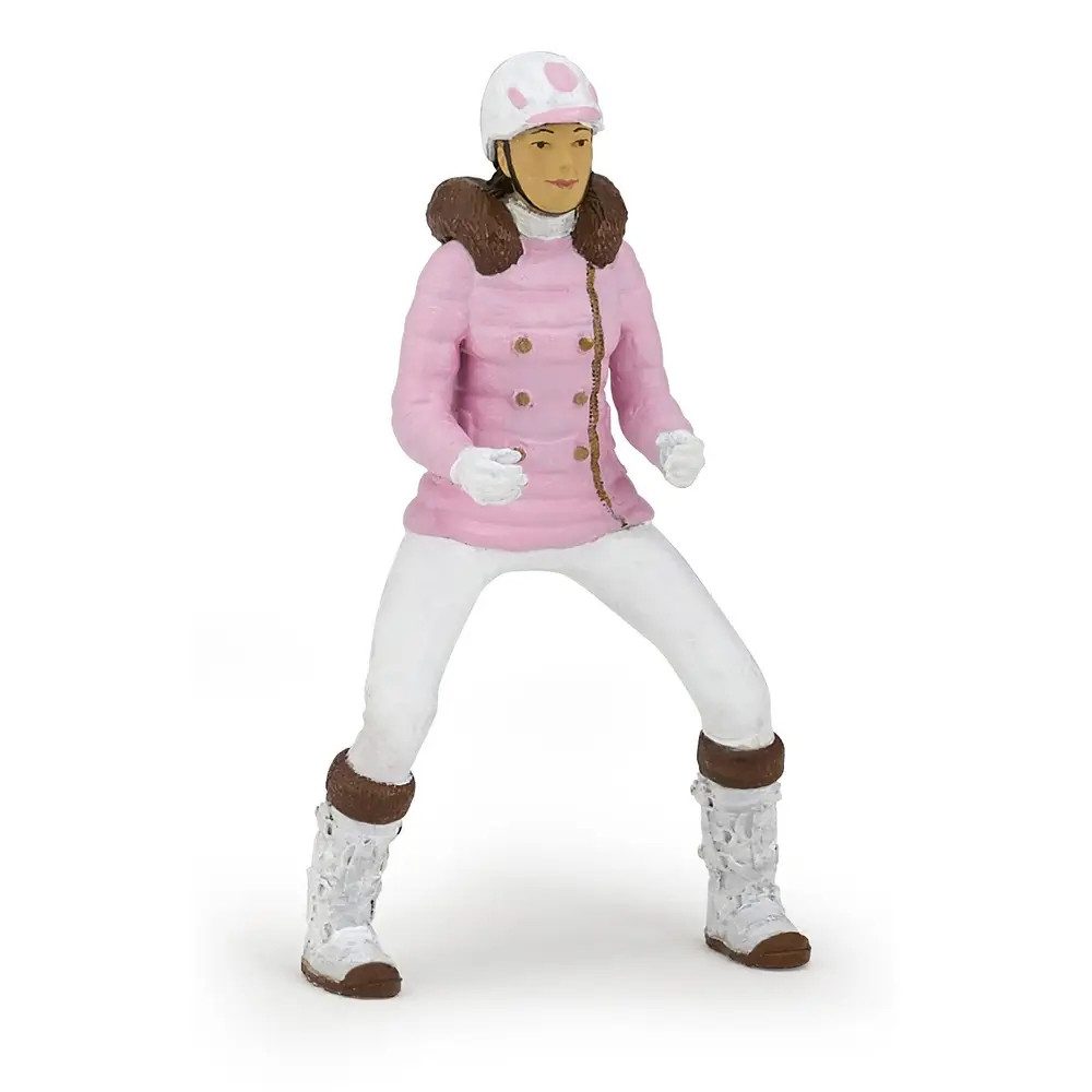 papo Actionfigur Papo 52011 Reiterin Fashion Winter
