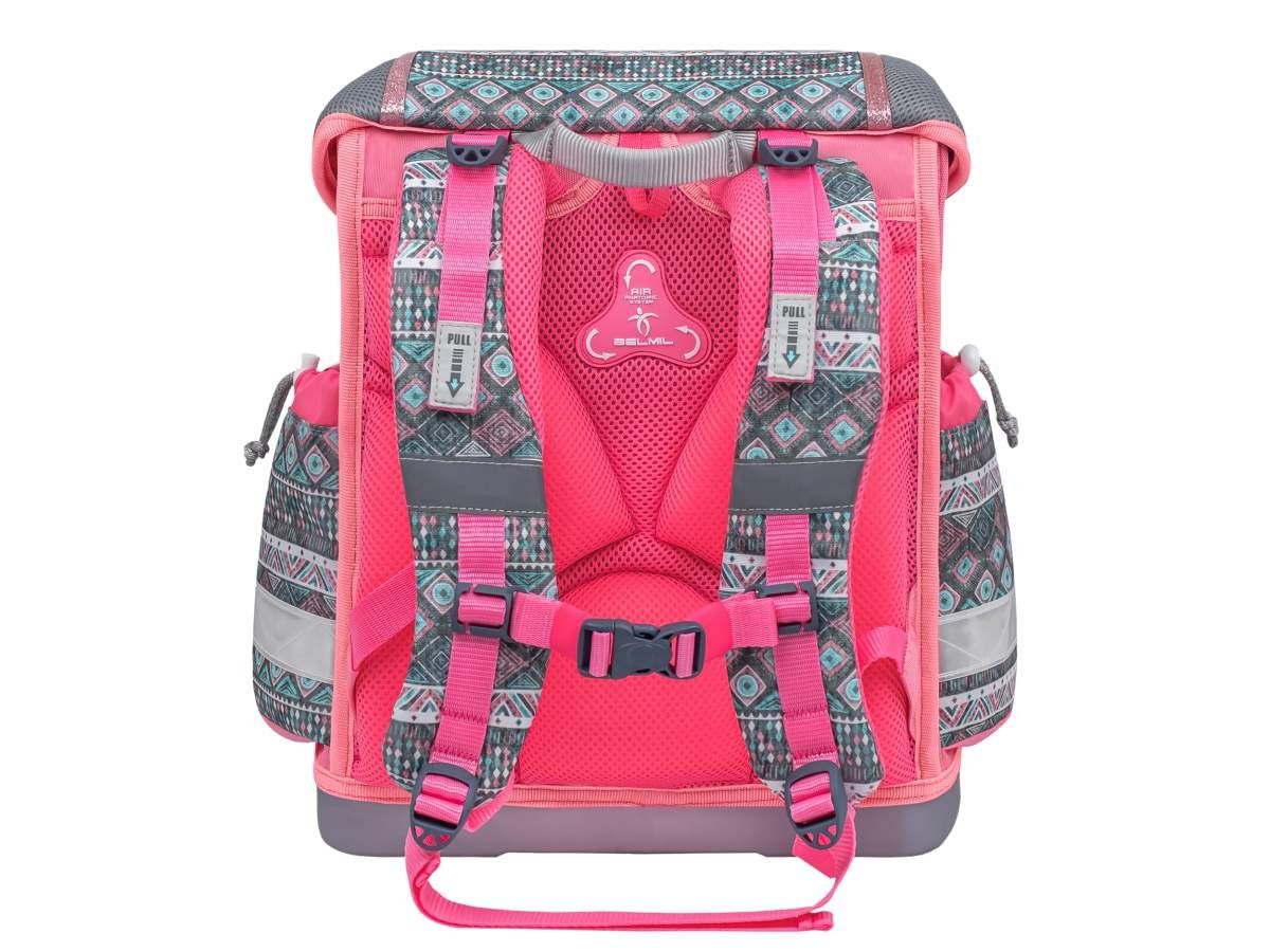 Belmil Schulranzen Classy 2024, Pferd, 4tlg. Set ab 1. Klasse, Grundschule, Einschulung, für Mädchen