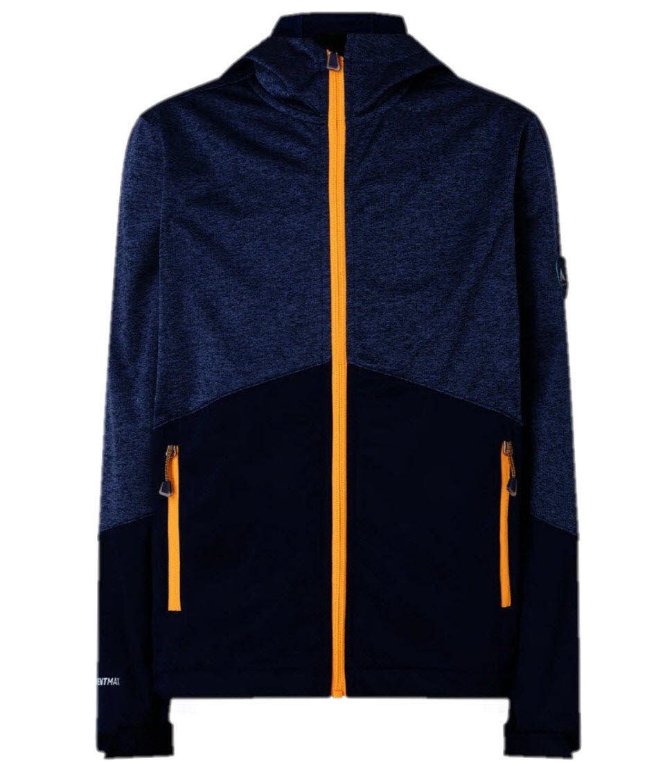 McKINLEY Trekkingjacke MELANGE/NAVY B LT Bennet DARK