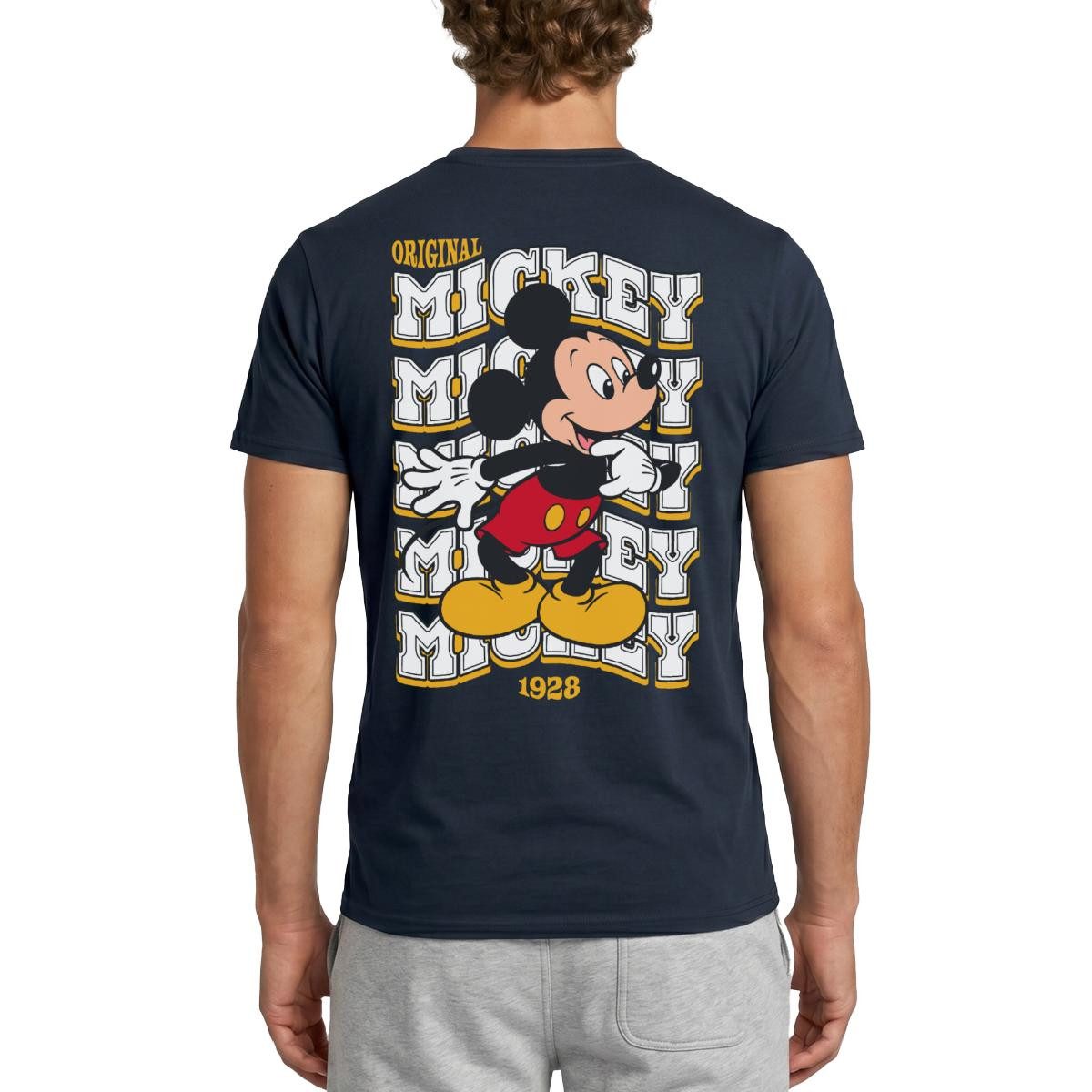 Spreadshirt T-Shirt Mickey & Minnie Mickey Mouse Original 1928 Männer T-Shirt (1-tlg)