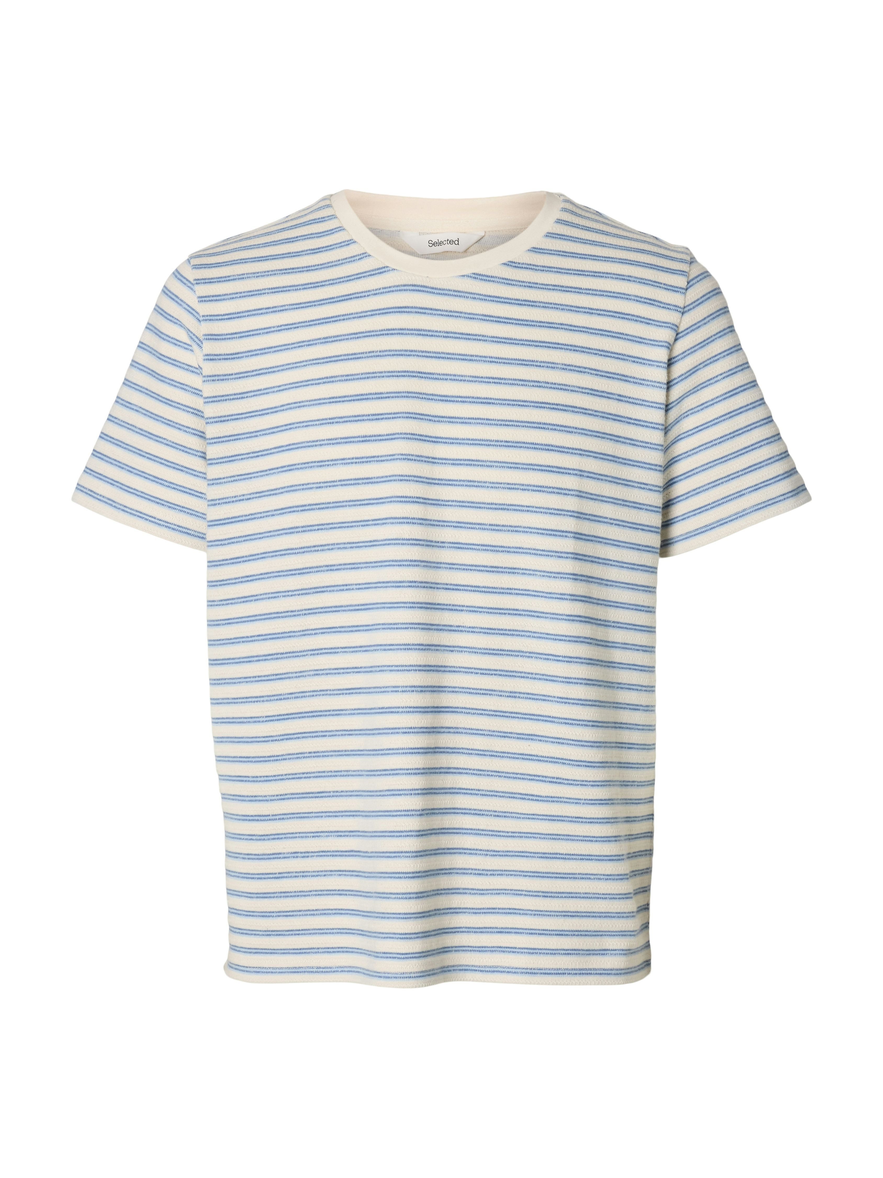 Selected T-Shirt SLHKEVIN STRIPE SS O-NECK TEE