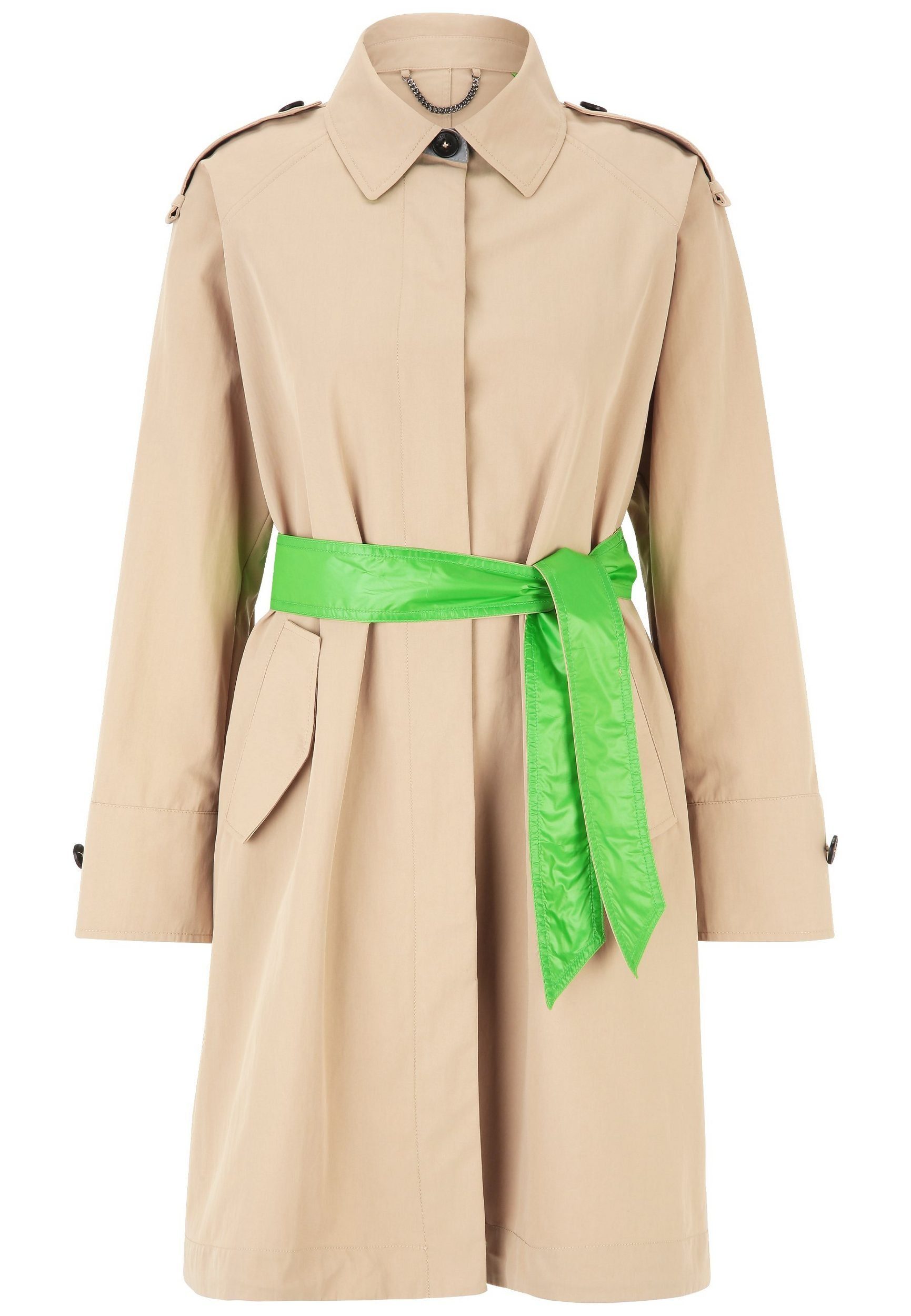 Blonde No.8 Kurzmantel RYTON Ein Taillengürtel günstig online kaufen