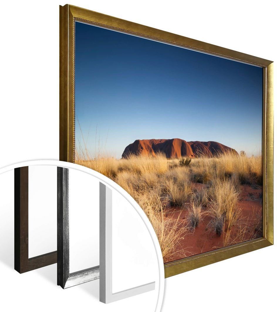 Wall-Art Poster (1 Poster, Ayers Rock St), Wandposter Sonnenuntergang, Wandbild, Bild, Australien