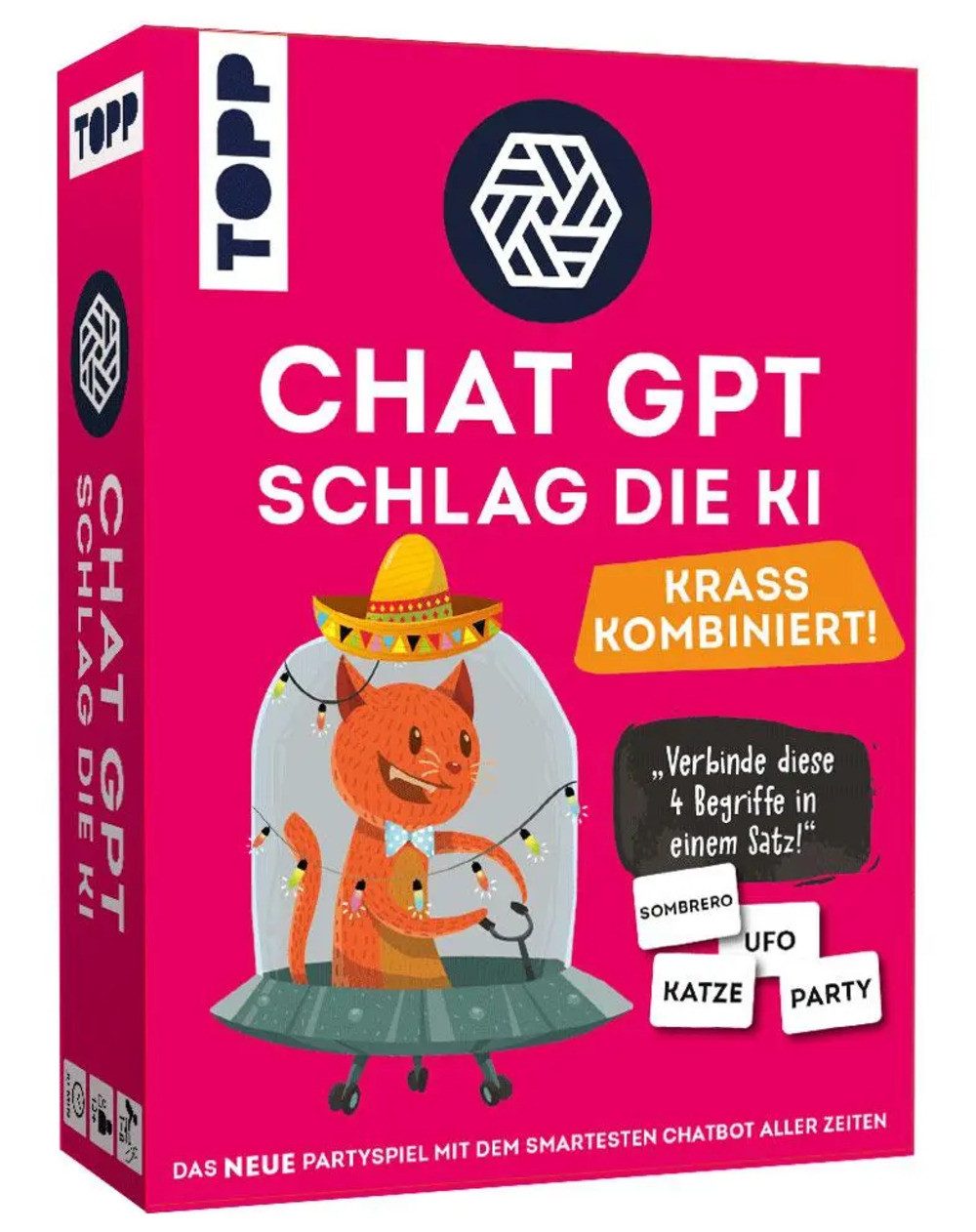 Spiel ChatGPT - Schlag die KI. Krass kombiniert! Wer schreibt aus vier...