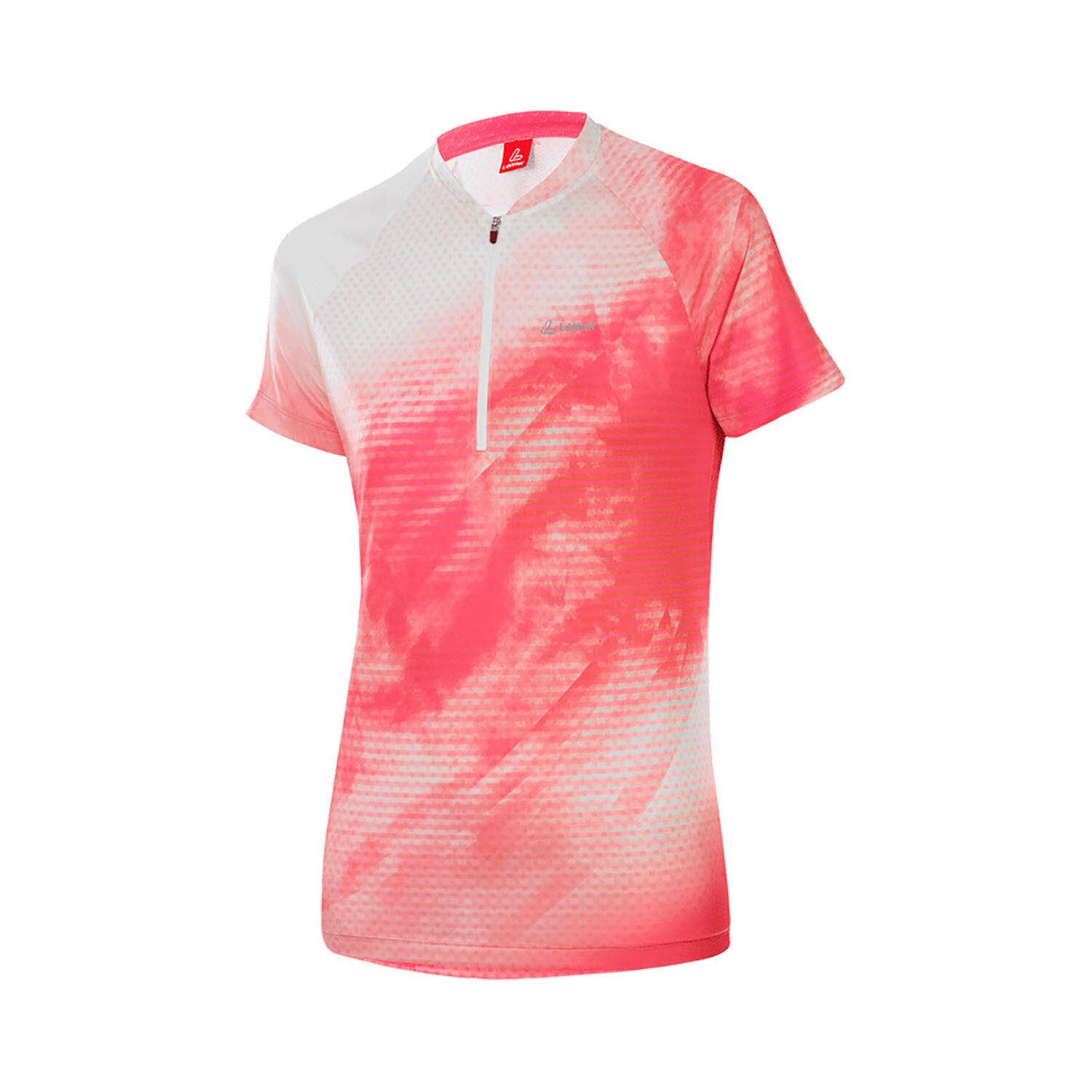 Löffler Radtrikot Halfzip Cloudy