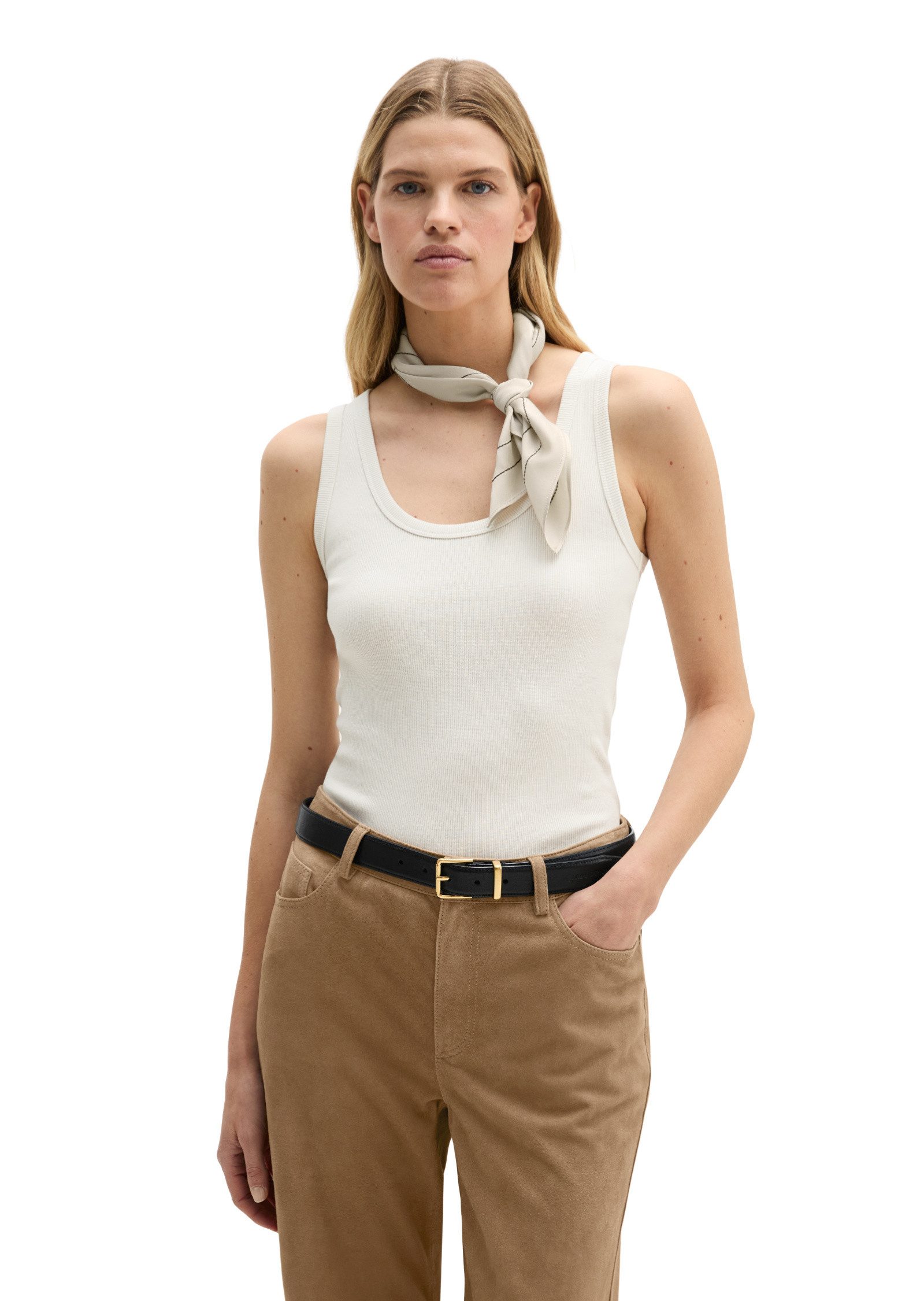 Marc O'Polo Schal in softer Twill-Qualität