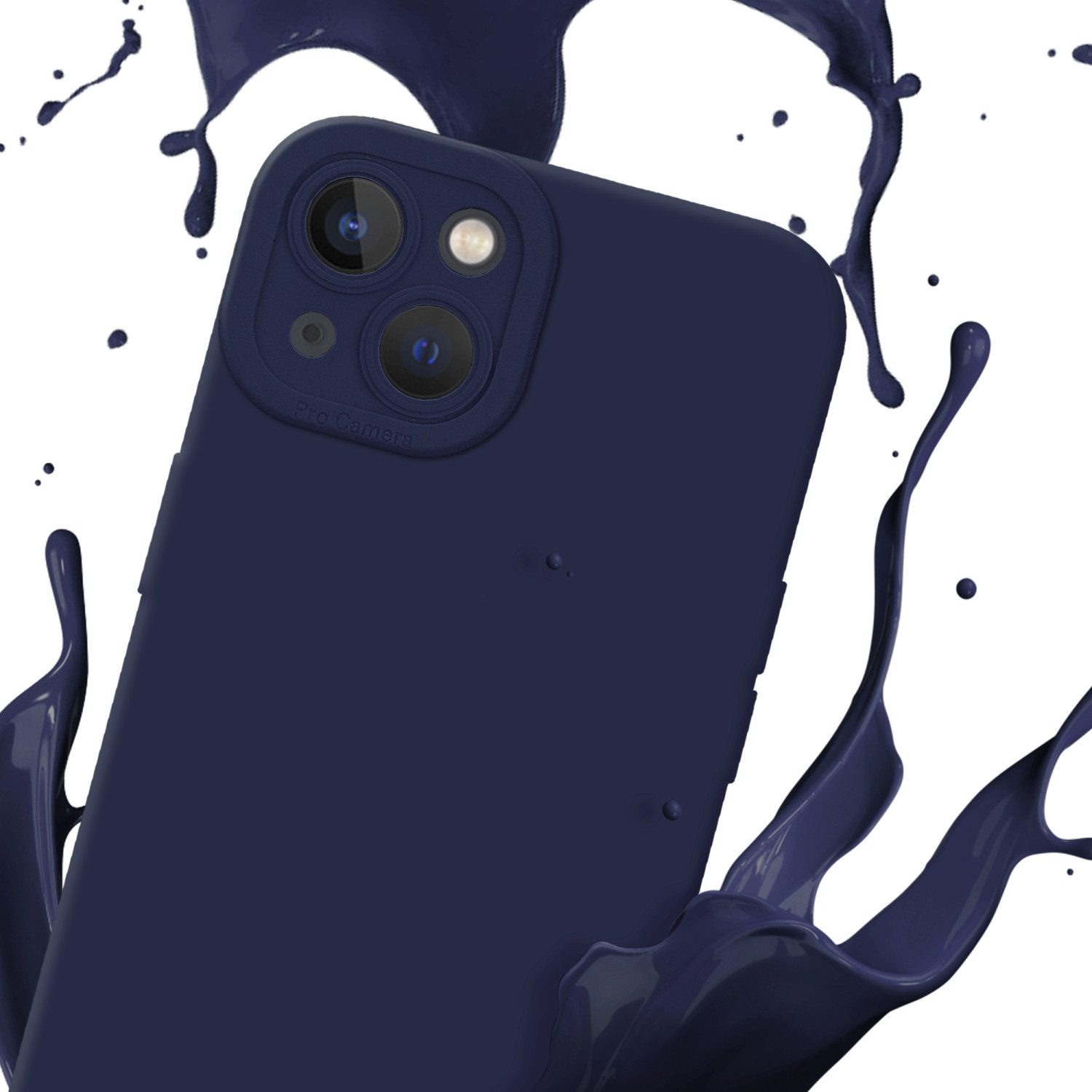 Cadorabo Handyhülle für iPhone 14 Hülle Apple iPhone 14, Hülle Schutzhülle TPU Silikon Case Cover