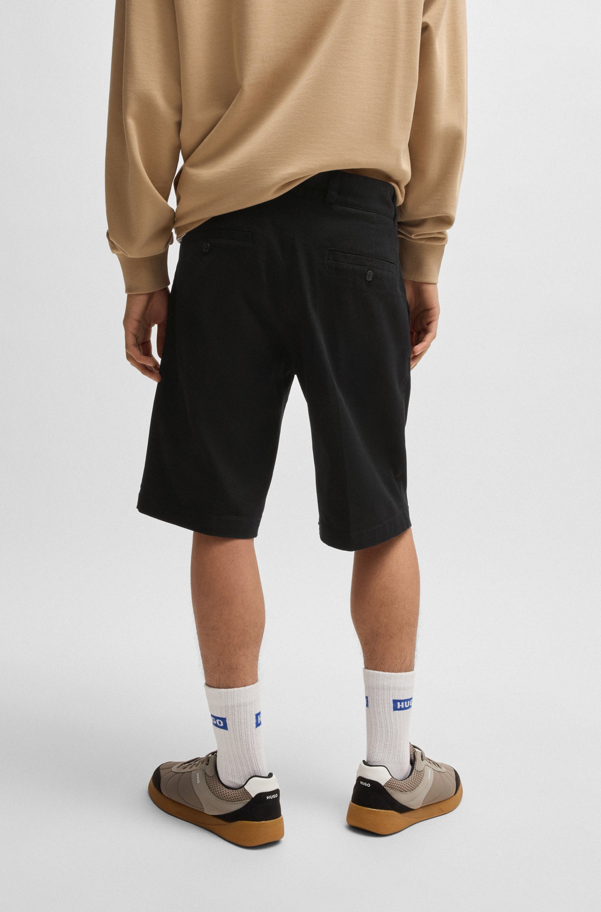 HUGO Blue Shorts Dante mit Flag-Label günstig online kaufen