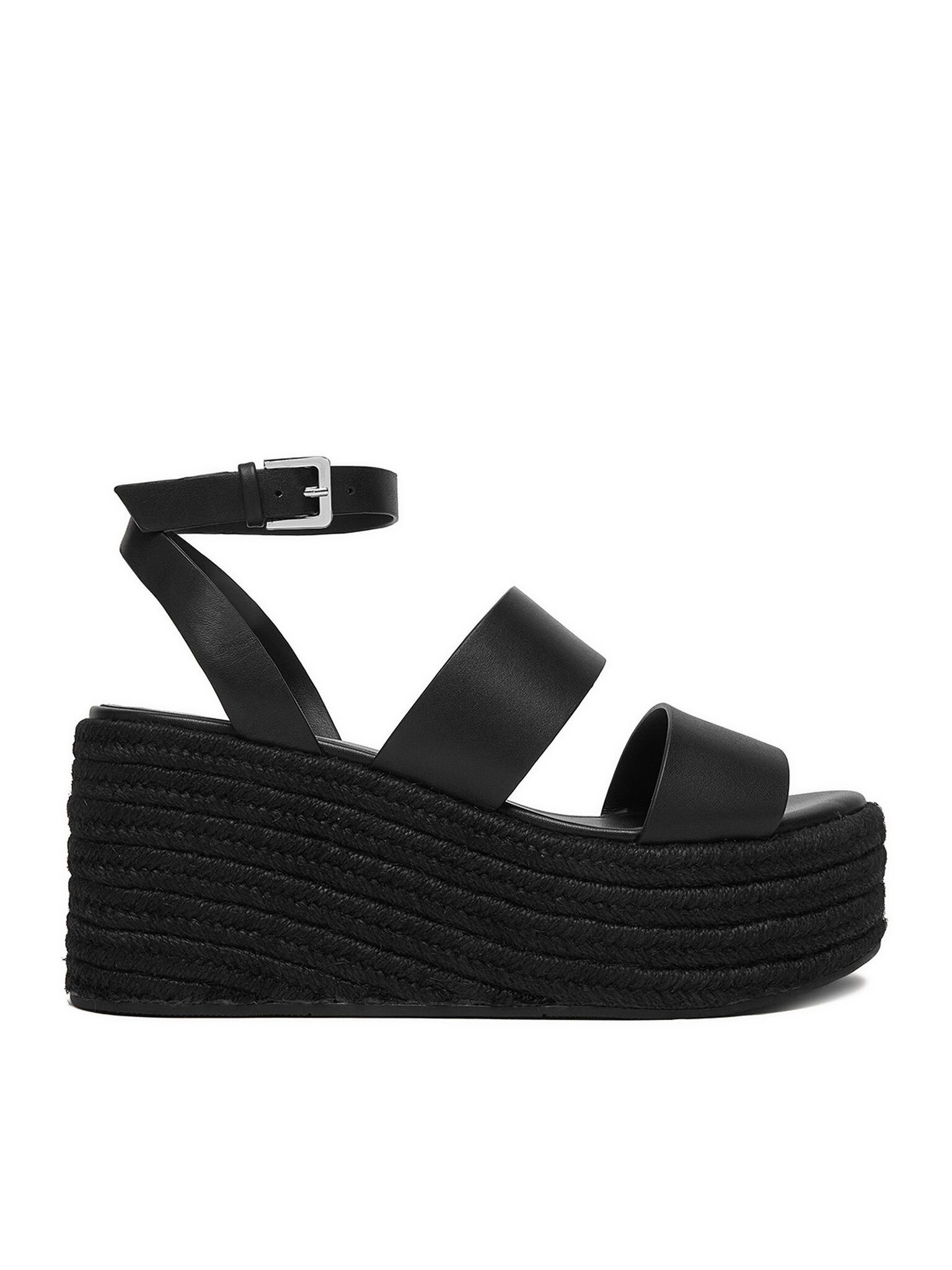 Badura Badura Damensandalen Schwarz Badura-EO-ALORA-LT0228-26-802 Schwarz Sandale