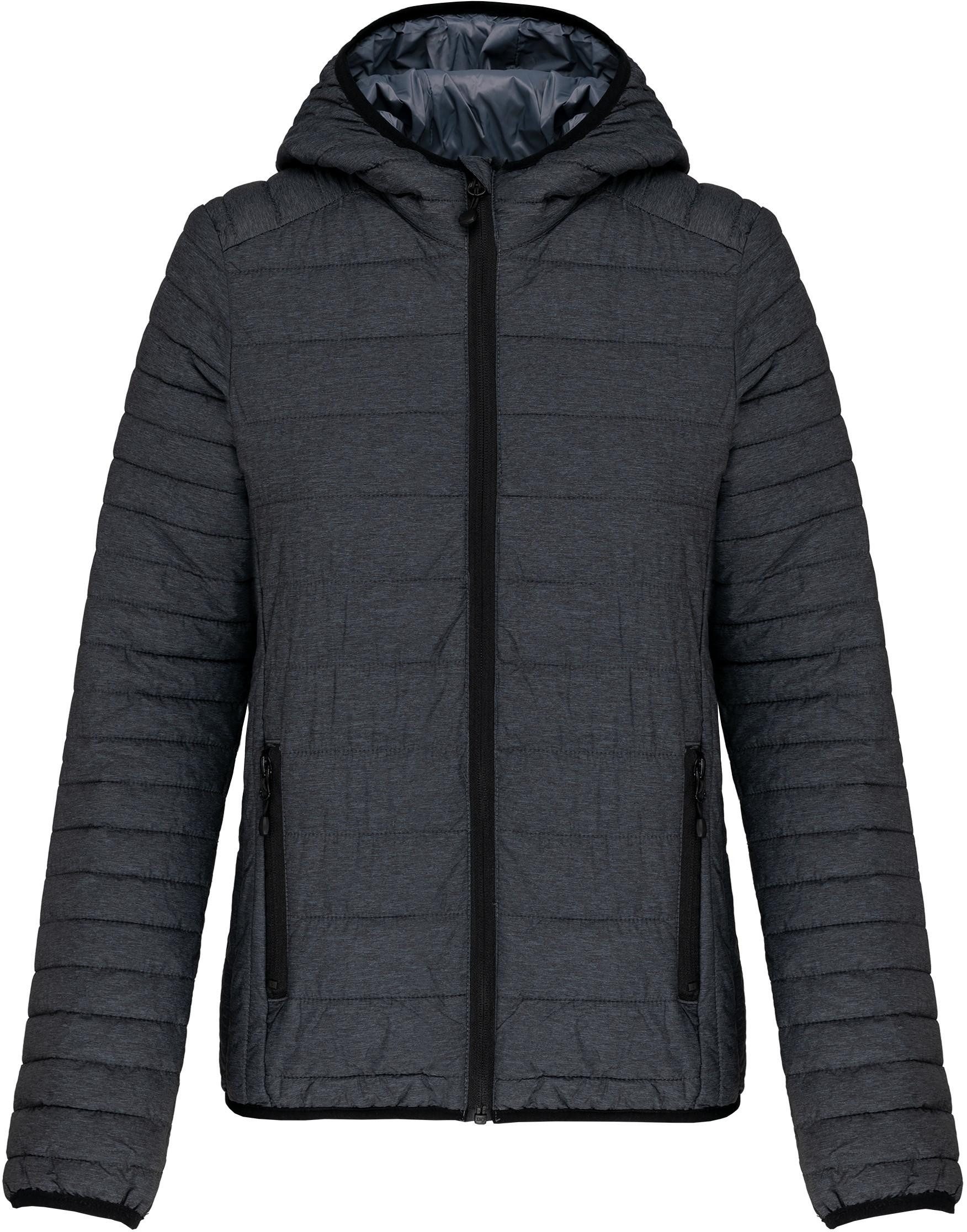 Outdoorjacke Leichte Damen-Steppjacke mit Kapuze