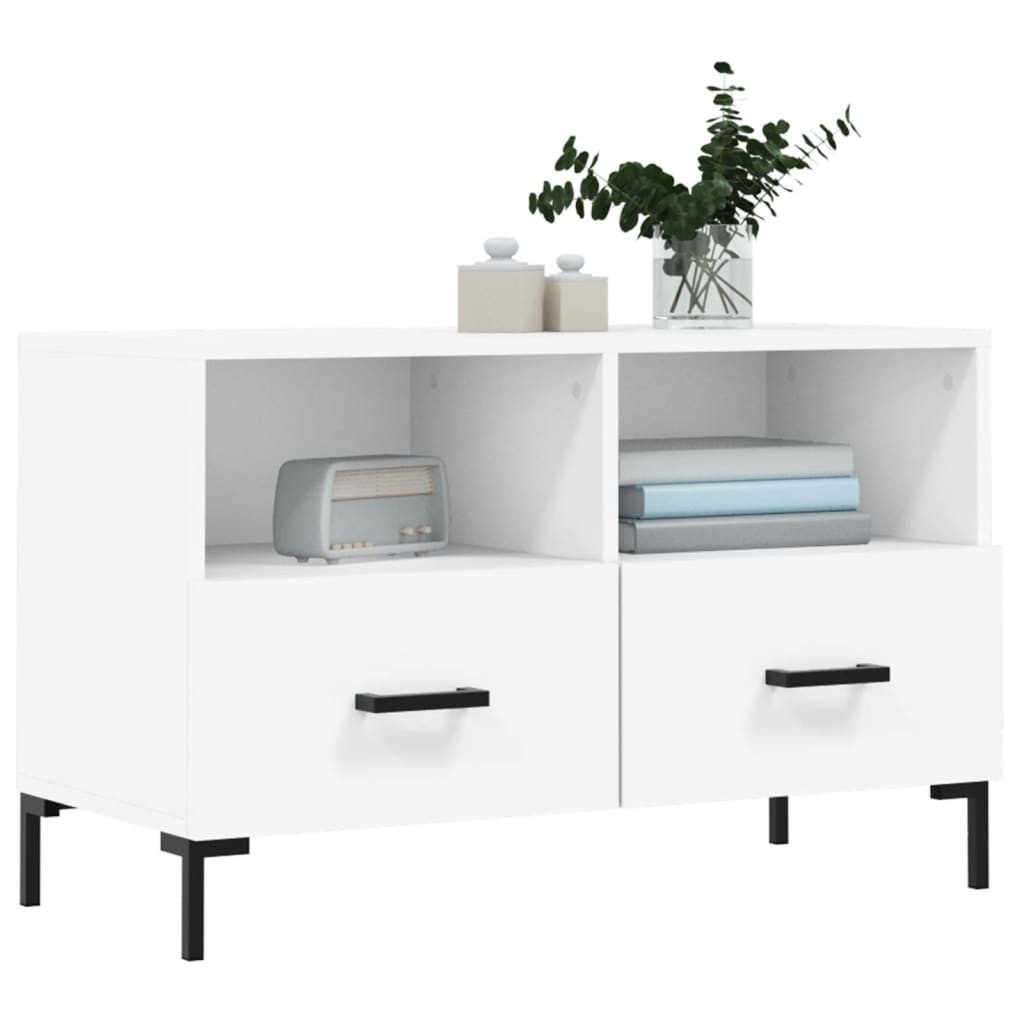 vidaXL TV-Schrank TV-Schrank Weiß 80x36x50 cm günstig online kaufen