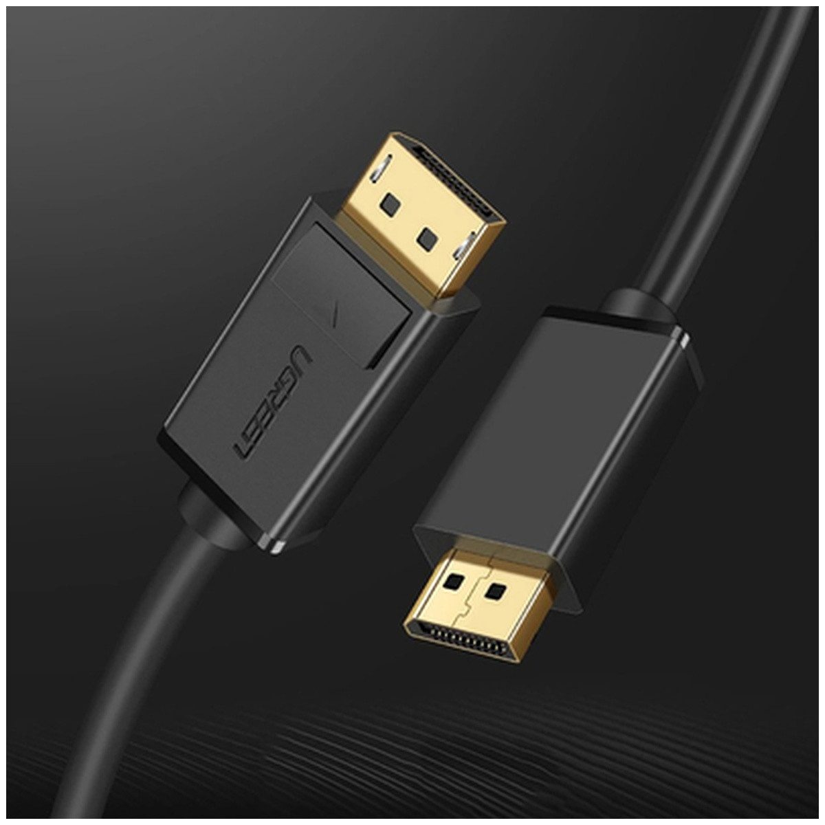 UGREEN Ugreen DP102.10244 DisplayPort 1.2m 4K DisplayPort 1.2m 4K Audio-Adapter – Bild 2 von 5
