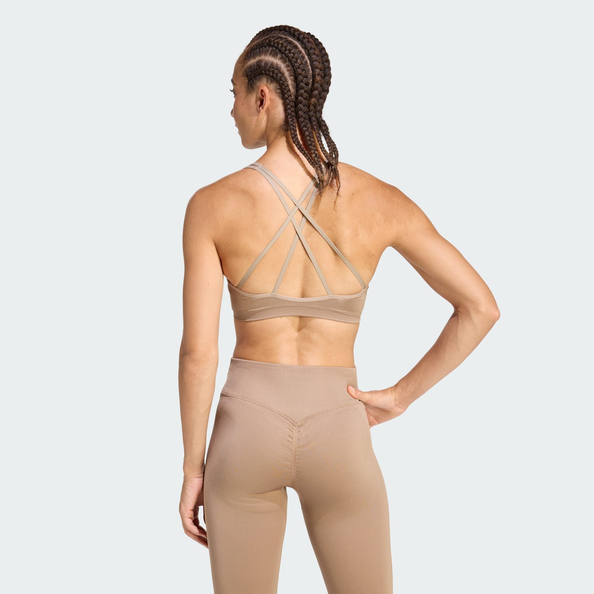 adidas Performance Sport-BH WORKOUT ESSENTIALS KNIT LIGHT SUPPORT BH (1-tlg)