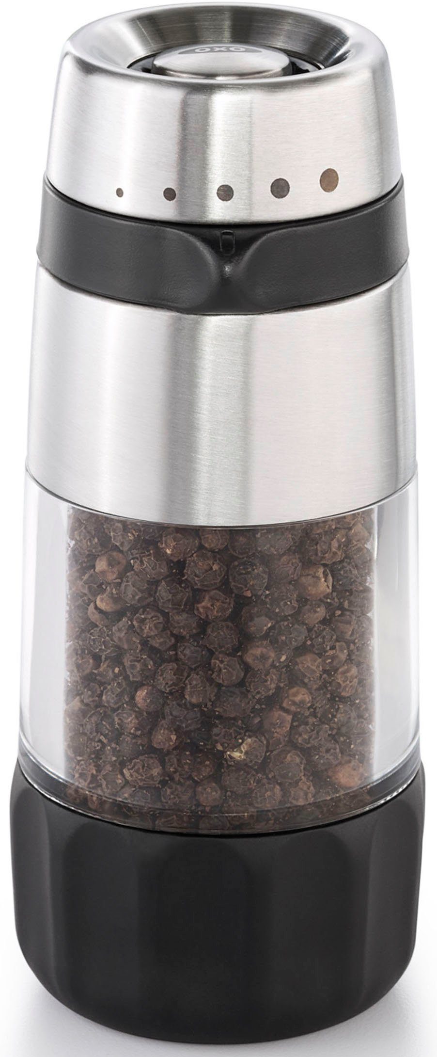 OXO Good Grips Pfeffermühle manuell, Mahlgrad einstellbar