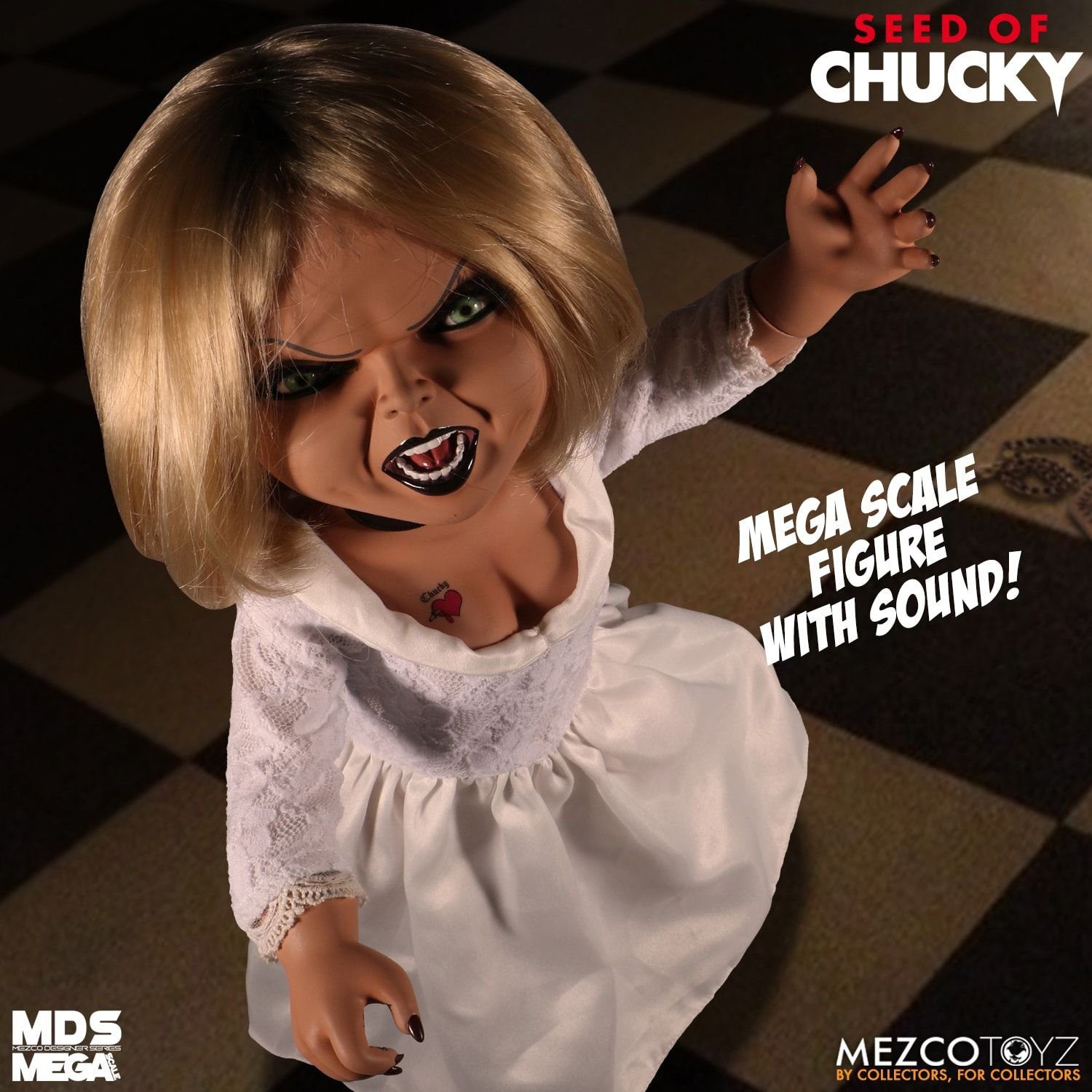 MEZCO Actionfigur Seed of Chucky Puppe 15 Talking Tiffany – Bild 2 von 5