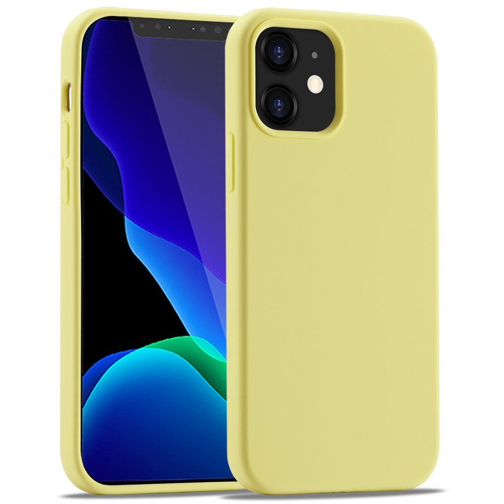 FITSU Handyhülle Silikon Case für Apple iPhone 11 Hülle 6,1 Zoll, Schlanke Handyschale Soft Case Schutzhülle mit Kameraschutz Slim Cover