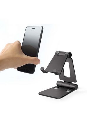 FIDDY Verstellbar Handy Ständer, Faltbarer Handy Halterung Einstellbar Handy-Halterung, (1-tlg)