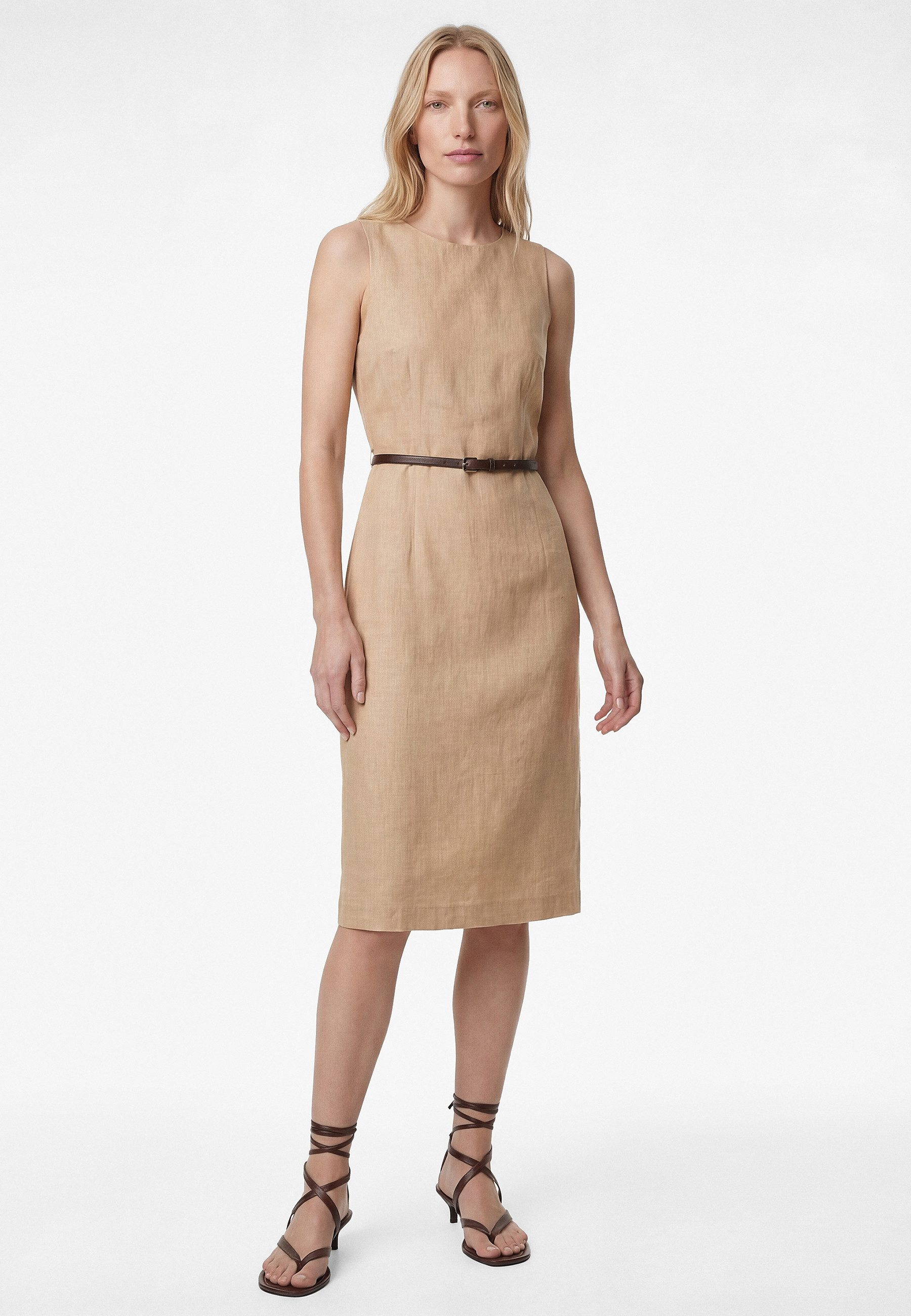 Koton Midikleid Koton Ärmelloses Midi-Viskosekleid