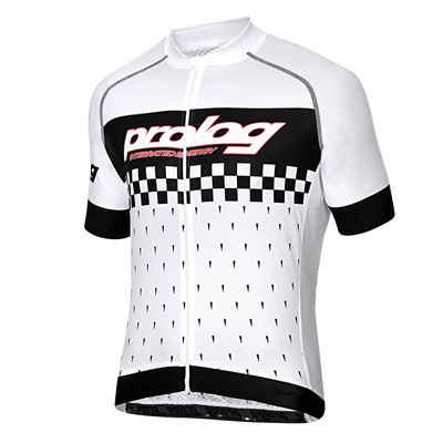 prolog cycling wear Radtrikot Herren Fahrradtrikot kurzarm „Integrated Energy White“