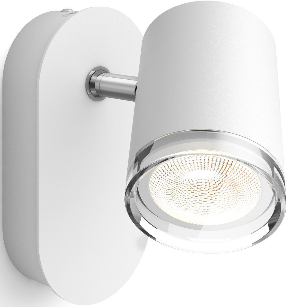 Philips Hue LED Flutlichtstrahler Adore, Dimmfunktion, Leuchtmittel wechselbar, Warmweiß