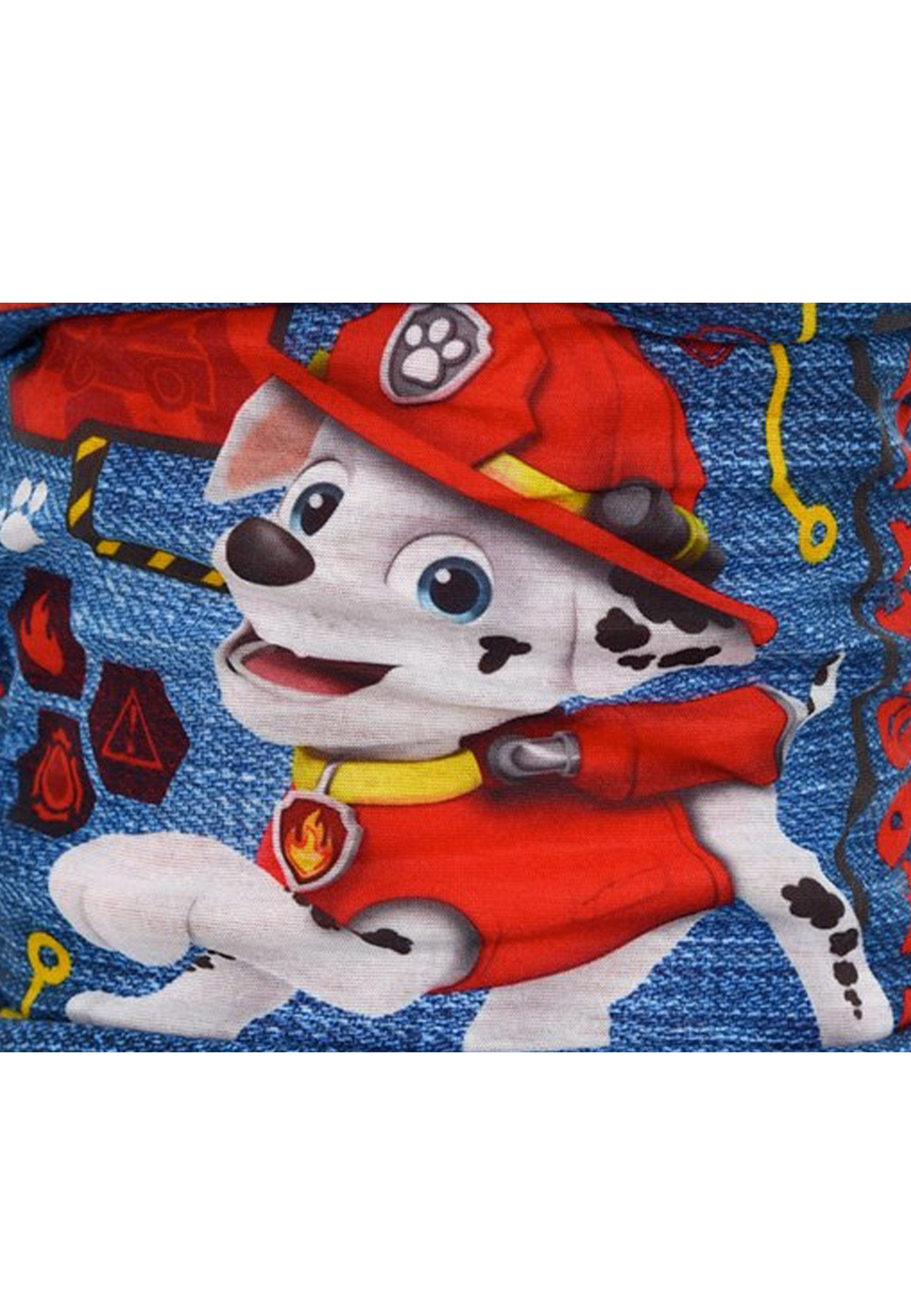 PAW PATROL Loop Marshall Kinder Jungen Winter-Schal Schlauch-Schal, Rot