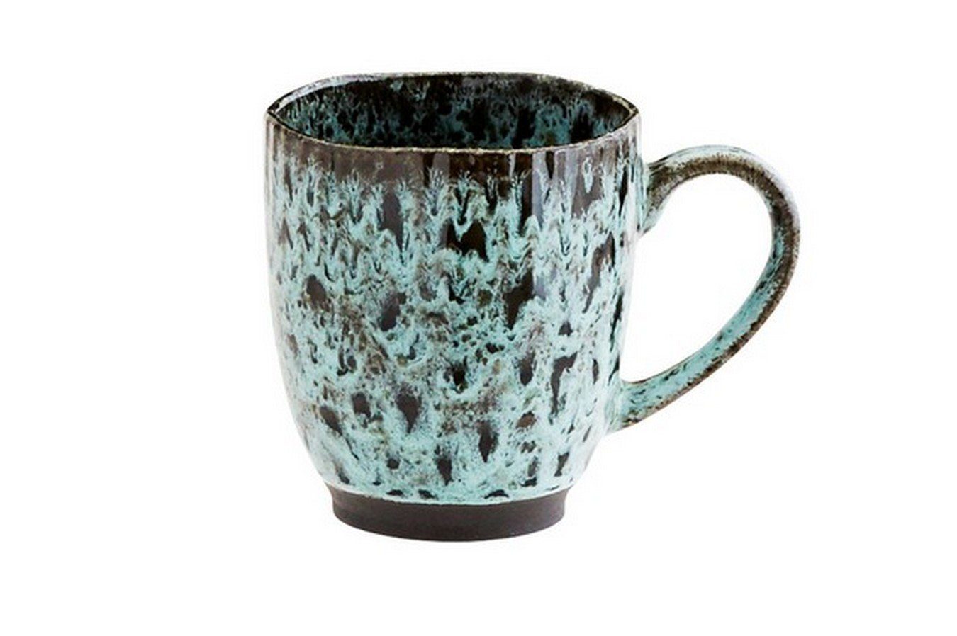Madam Stoltz Tasse Tasse Keramik petrol, 0