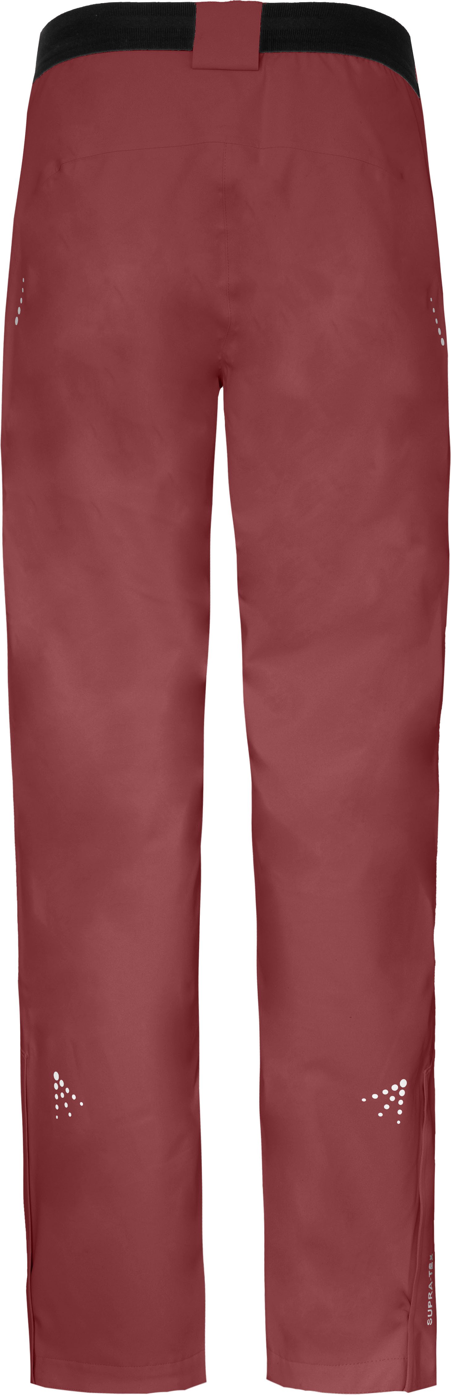 Bergson Regenhose VERDAL Thermo Damen (Über) Regenhose, recycelt, leicht wattiert, 20000 mm Wassersä
