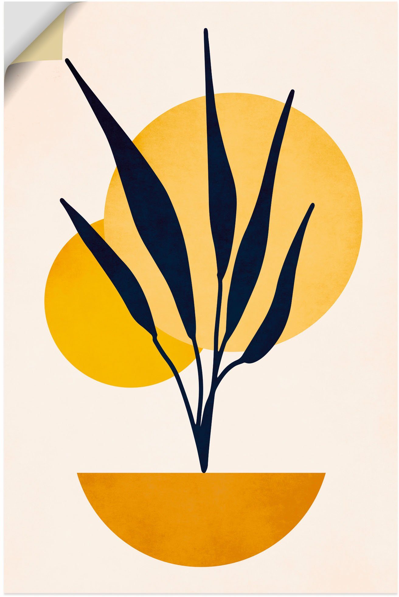 versch. Alubild, oder (1 St), Töpfe in als Artland Nr. Poster & Vasen Kopenhagen Wandbild 5, Leinwandbild, Wandaufkleber Größen