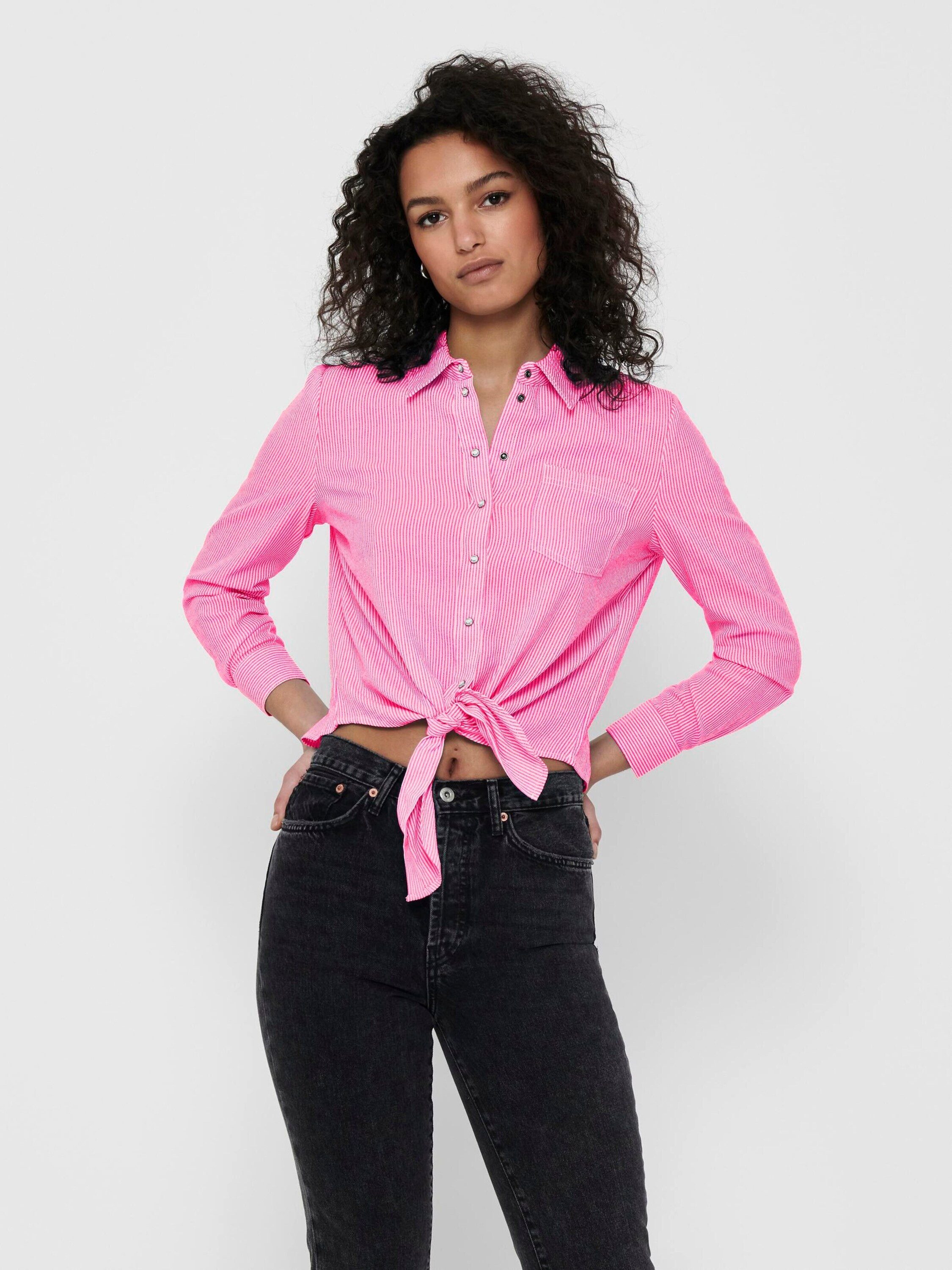 ONLY Langarmbluse LECEY (1-tlg) Plain/ohne Details günstig online kaufen