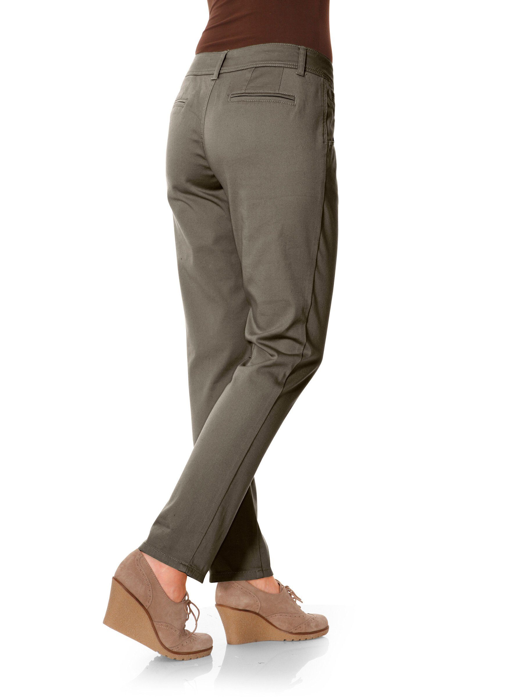 heine Jerseyhose Chinohose Innenbeinlänge ca. 79 günstig online kaufen