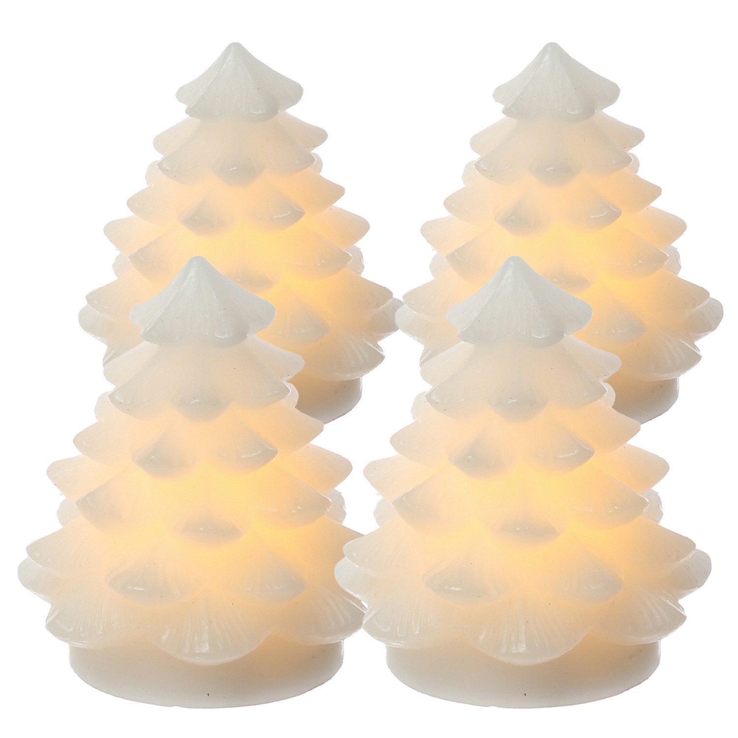 Deluxe Homeart LED-Kerze Weihnachtsbaum 4 Mini günstig online kaufen