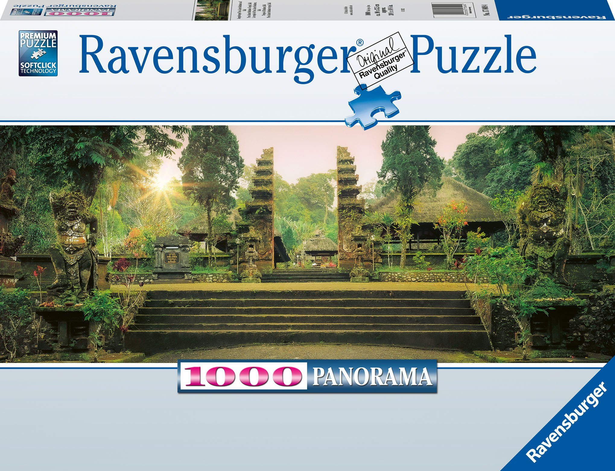 Wald - Tempel Bali, schützt Batukaru, Pura Puzzle weltweit Ravensburger 1000 Luhur Puzzleteile, in FSC® - Made Germany, Jungle