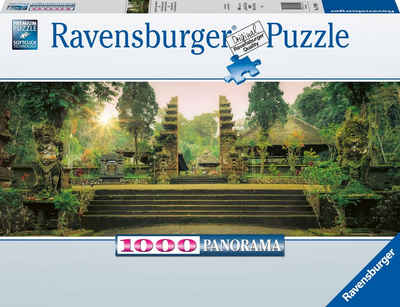 Ravensburger Puzzle Jungle Tempel Pura Luhur Batukaru, Bali, 1000 Puzzleteile, Made in Germany, FSC® - schützt Wald - weltweit