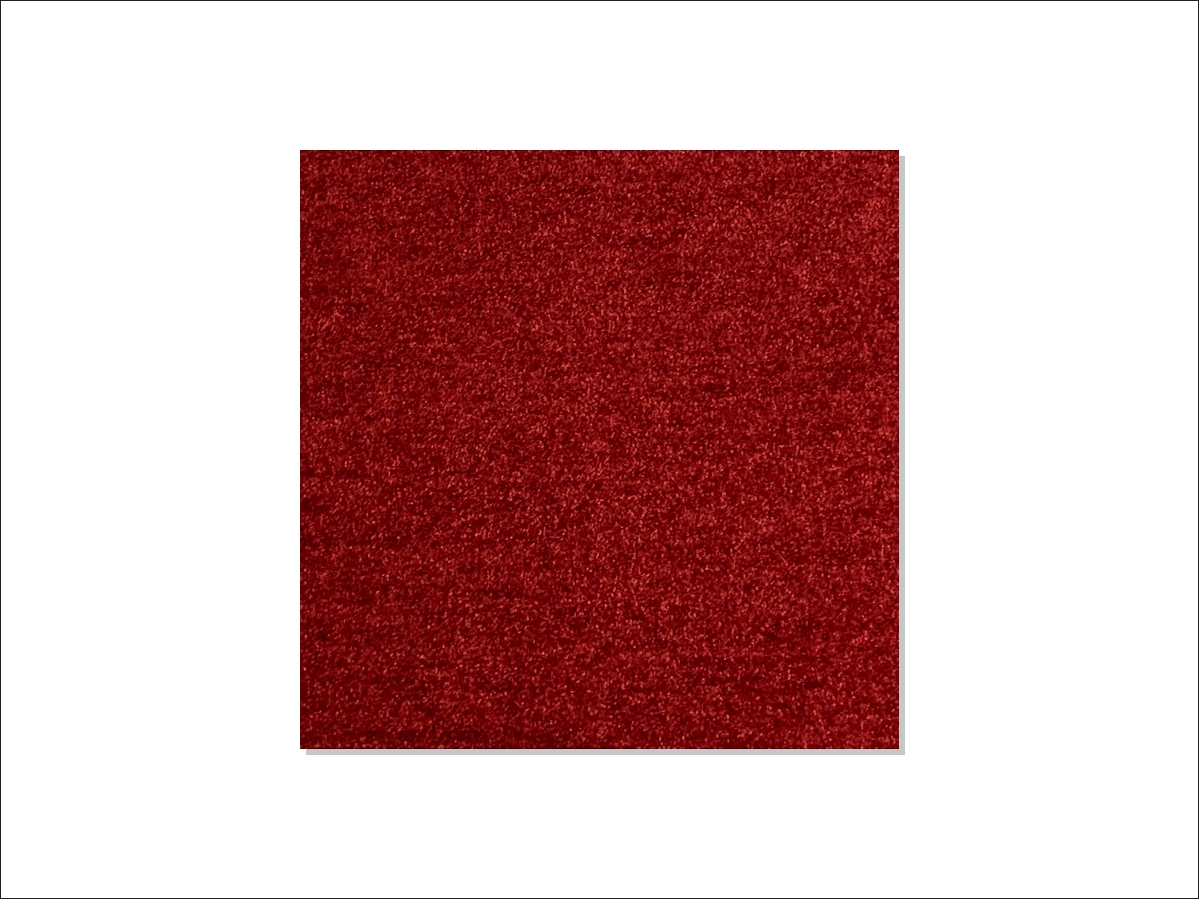 Fußmatte icon 85 x 85 cm, Keilbach Designprodukte red