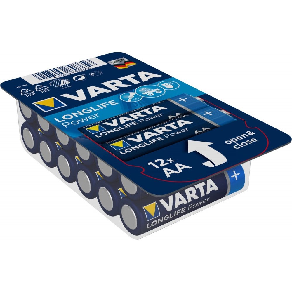 High Energy Big Box AA 12er Pack - Mignon-Batterie - blau Batterie