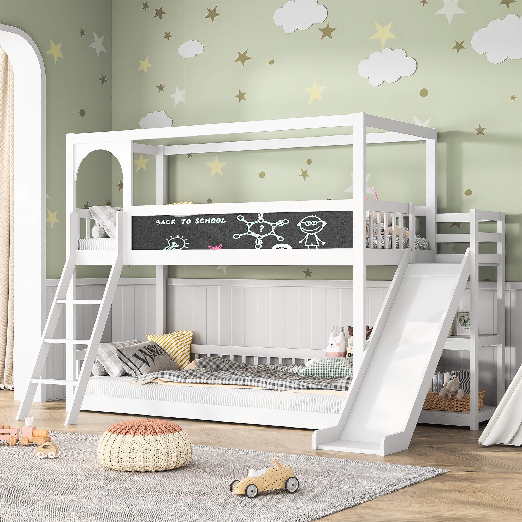 Furnishings Home Etagenbett 90x200cm Holzbett mit günstig online kaufen