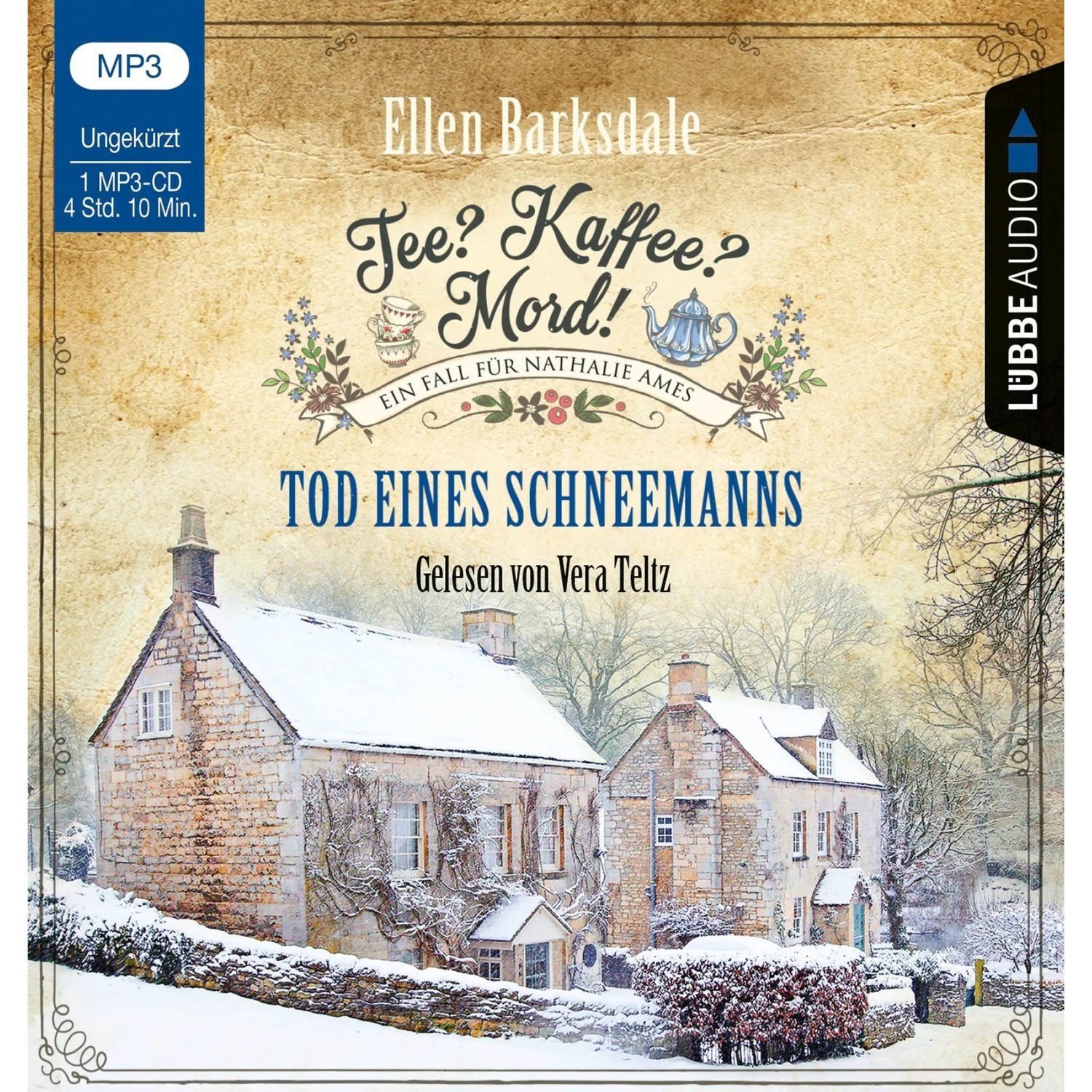 Hörspiel Tee? Kaffee? Mord! - Tod eines Schneemanns