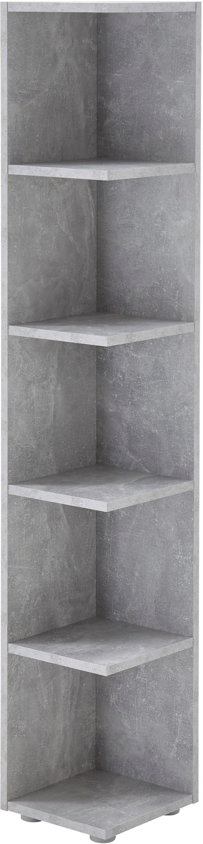 BEGA OFFICE Eckregal Corner Light, mit 5 offenen Fächer, 24x25,7x141 cm günstig online kaufen