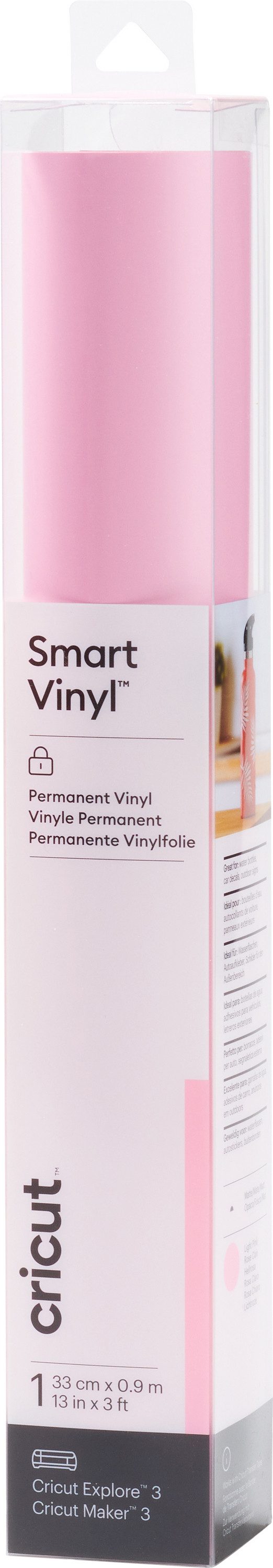 Cricut Dekorationsfolie Vinylfolie Smart Vinyl Permanent, selbstklebend 90 cm x 33 cm