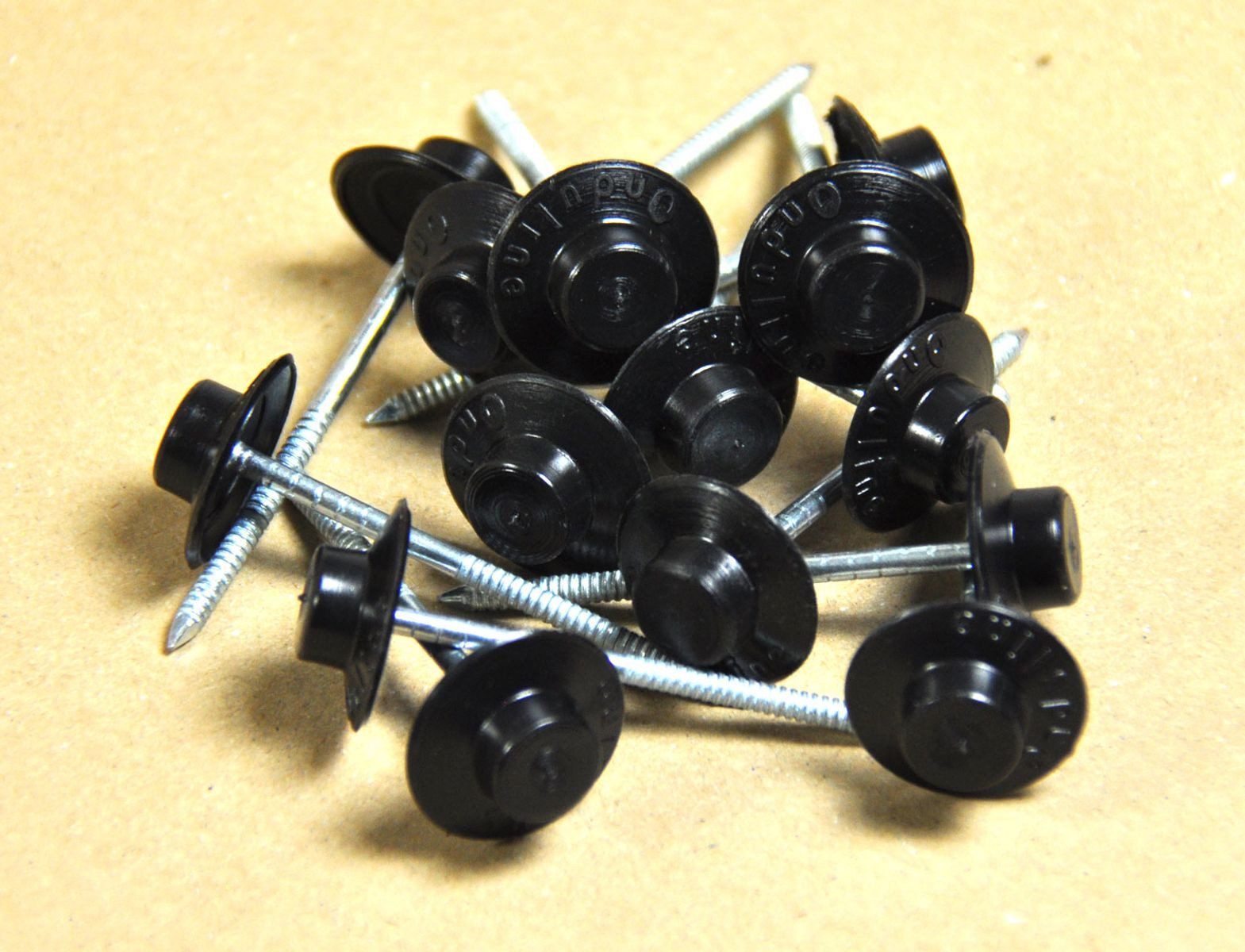 Onduline Dachbahn Dachnägel mit rundem Kopf schwarz 65 mm Beutel á 100 Stück, rund, (100-St)
