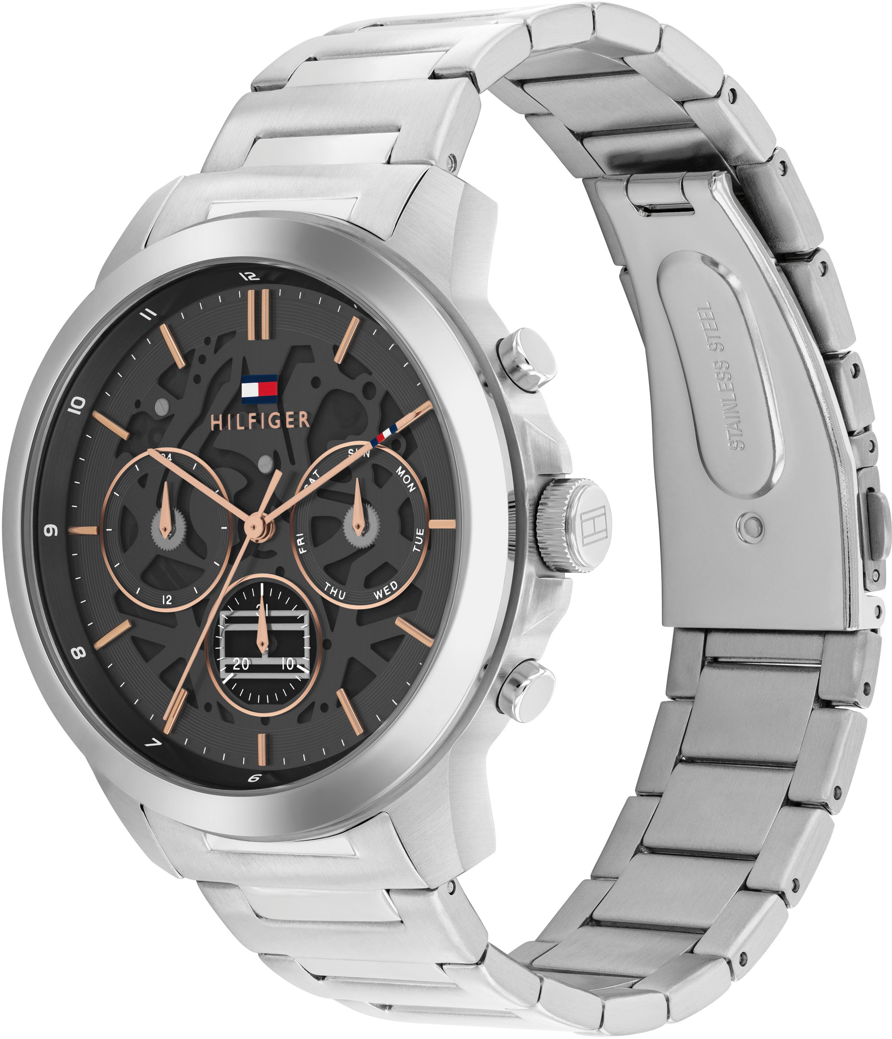 Tommy Hilfiger Multifunktionsuhr HENRY 1710683, Quarzuhr, günstig online kaufen