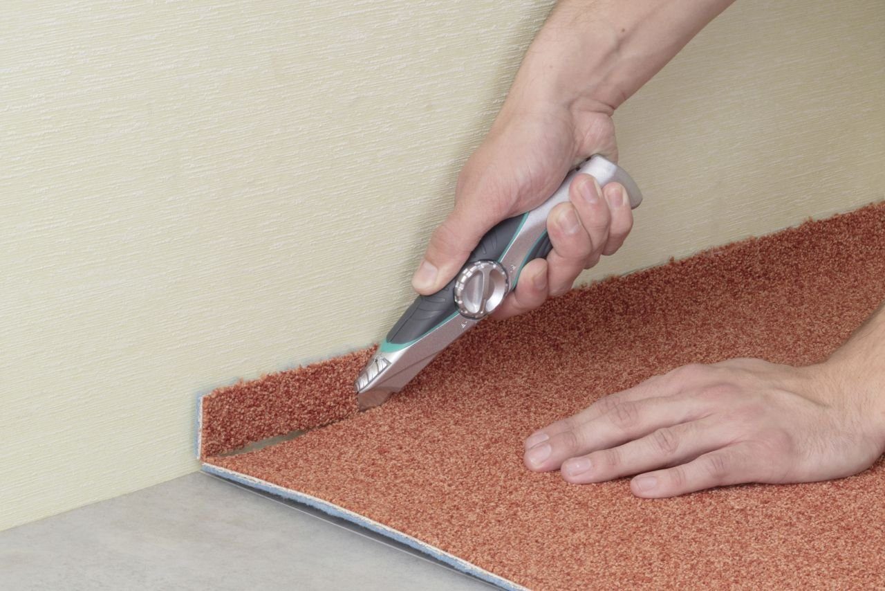 Wolfcraft Cuttermesser Wolfcraft Trapezklingenmesser inkl. Köcher Profi