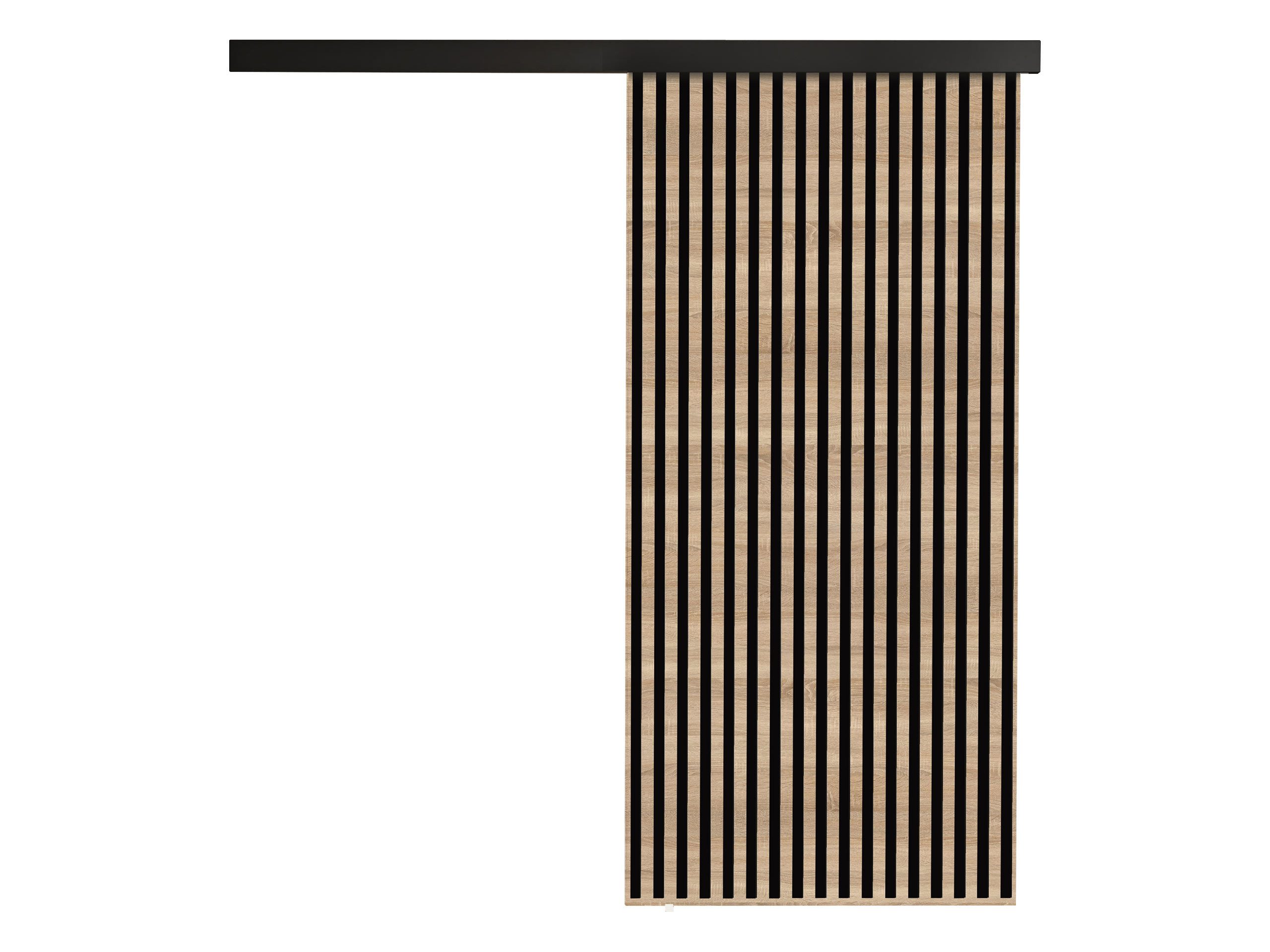 MIRJAN24 Schiebetür Belmo 90 (Universell - Links / Rechts), Metallkugellagerschiebesystem